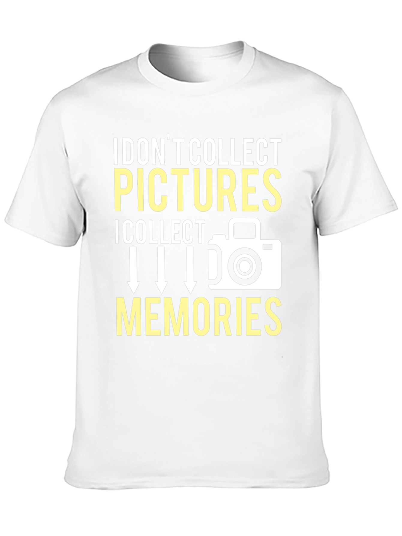 I Collect Memories T-Shirt Photography Gift