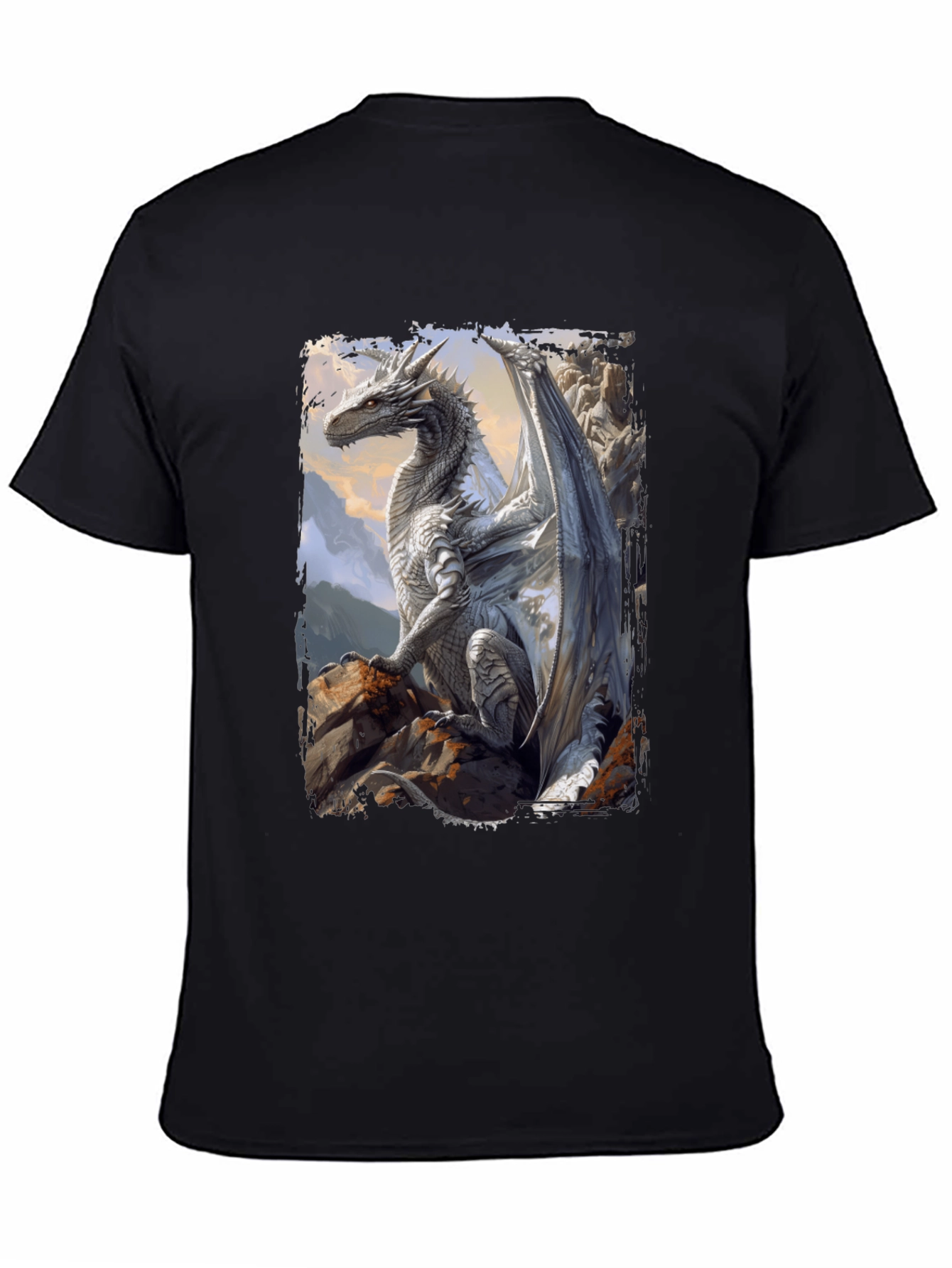 Dragon Graphic Tee - Fantasy Art T-Shirt