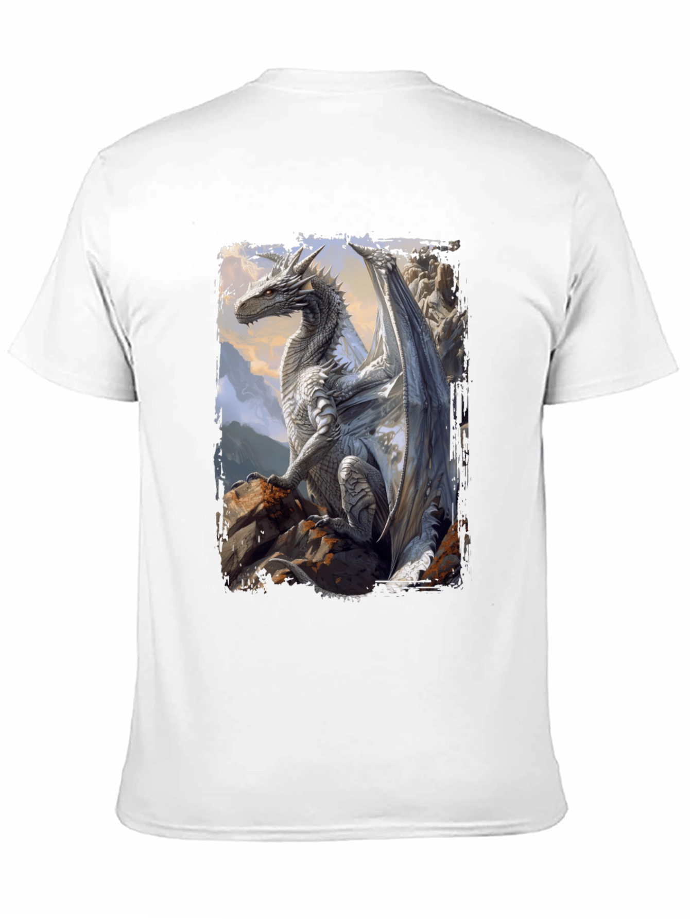 Dragon Graphic Tee - Fantasy Art T-Shirt