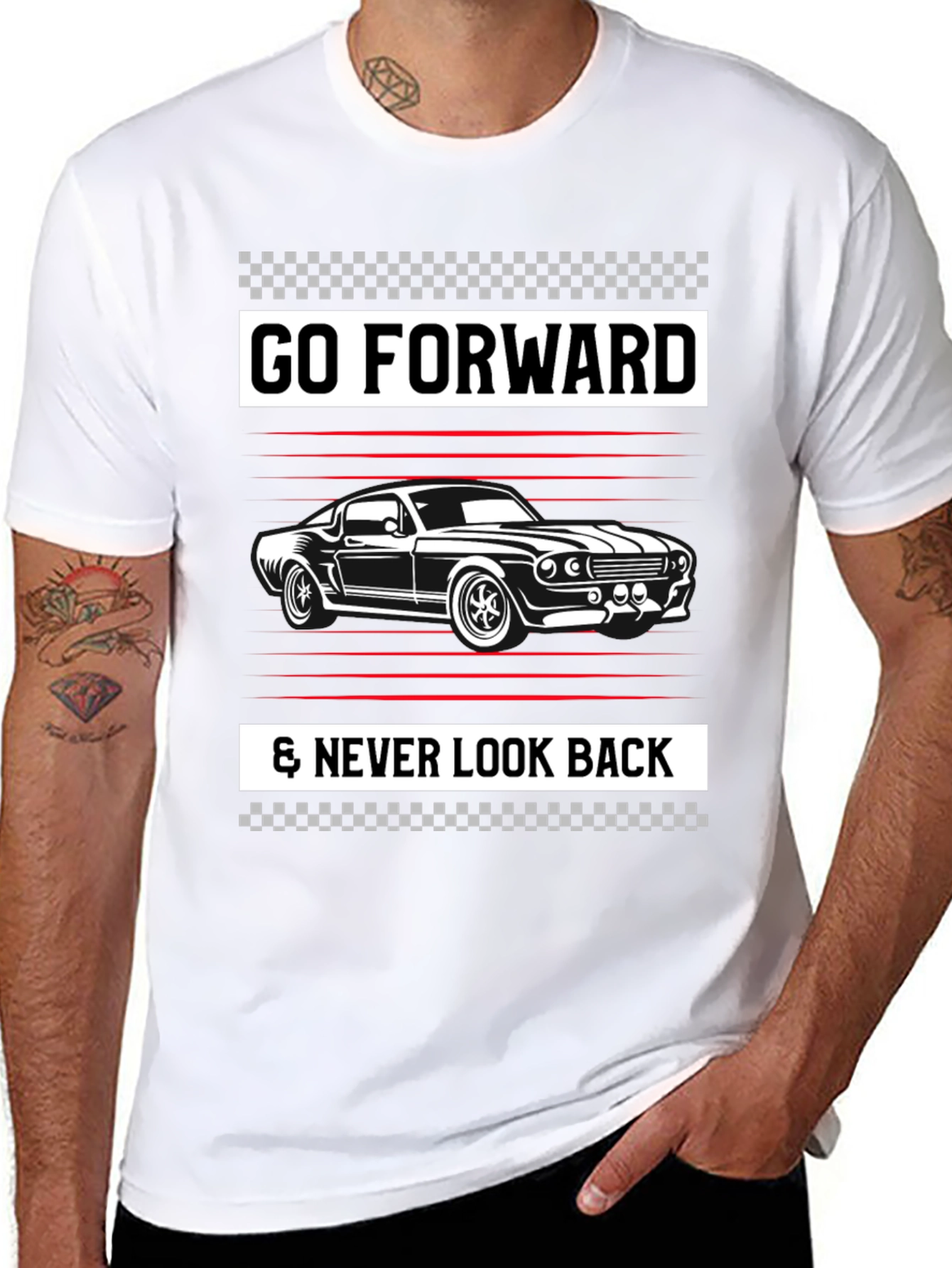 Go Forward Classic Car T-Shirt