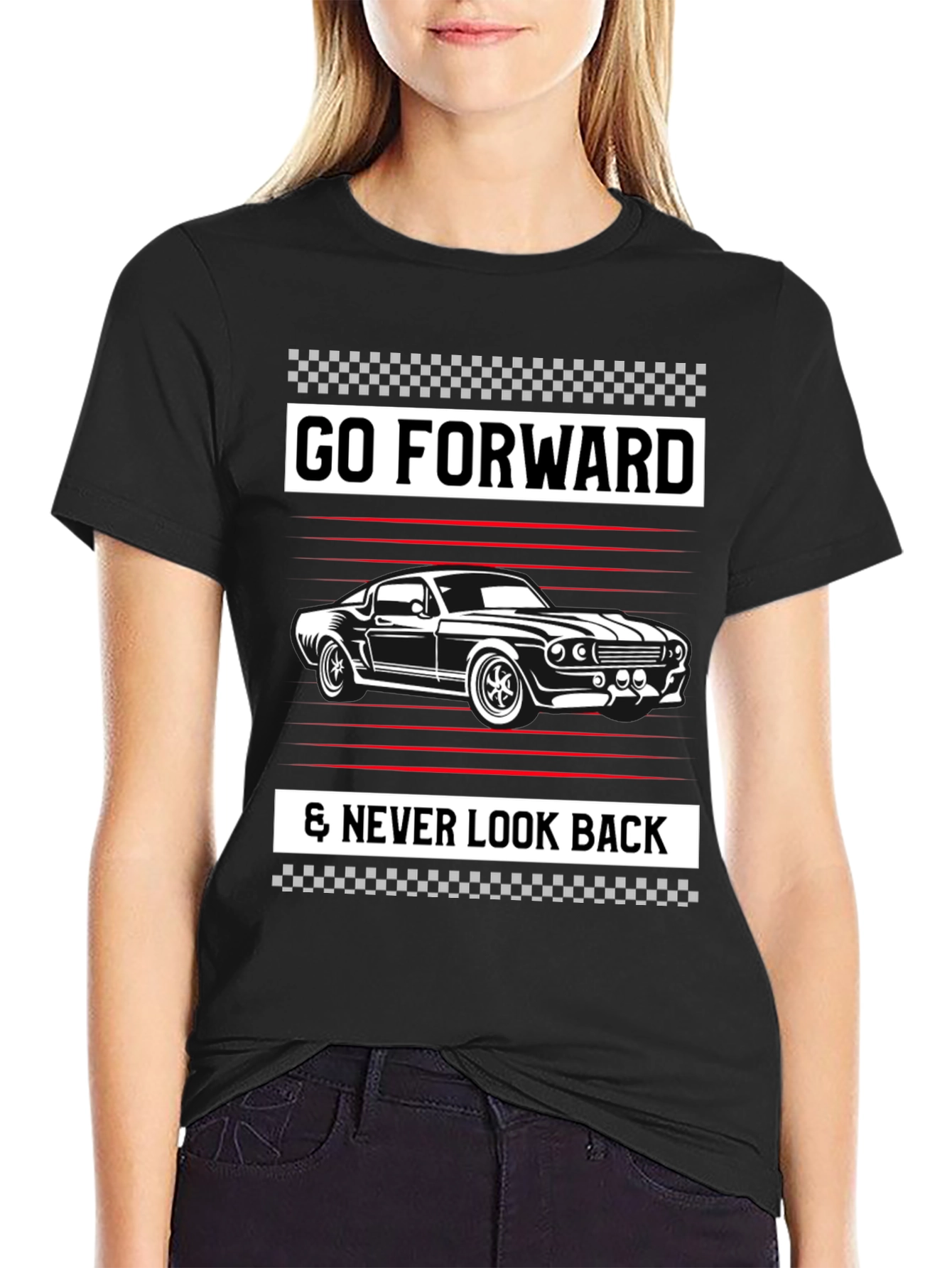 Go Forward Classic Car T-Shirt