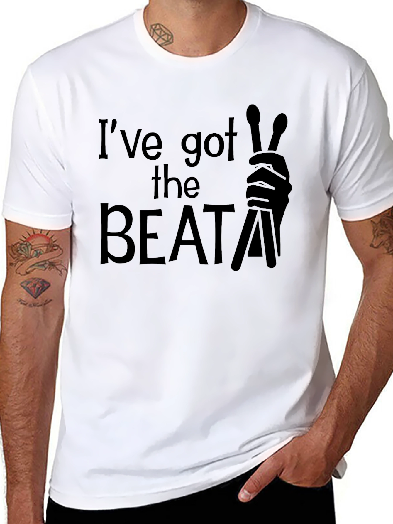 Ive Got The Beat Drummer T-Shirt