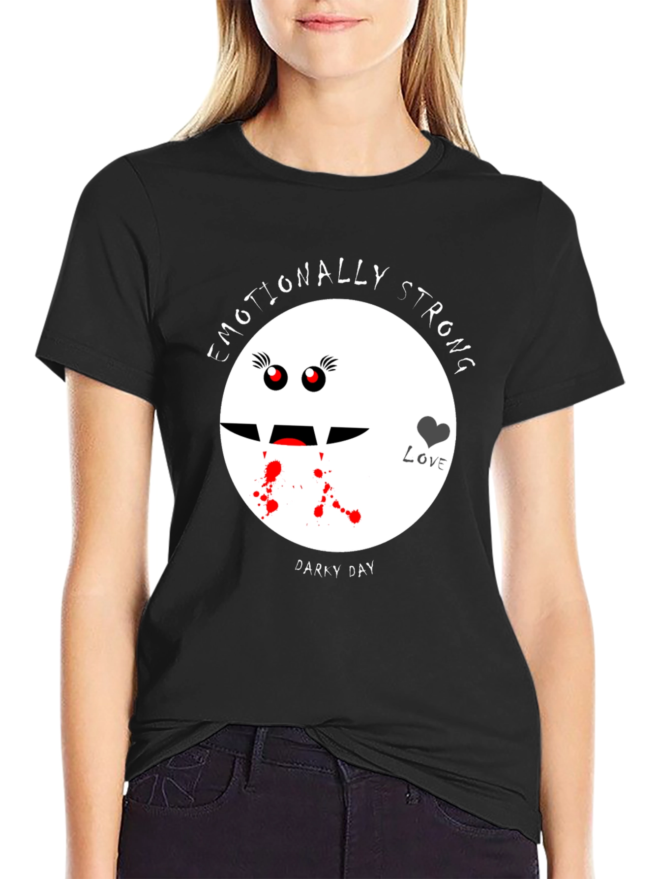 Emotionally Strong Darky Day Vampire T-Shirt