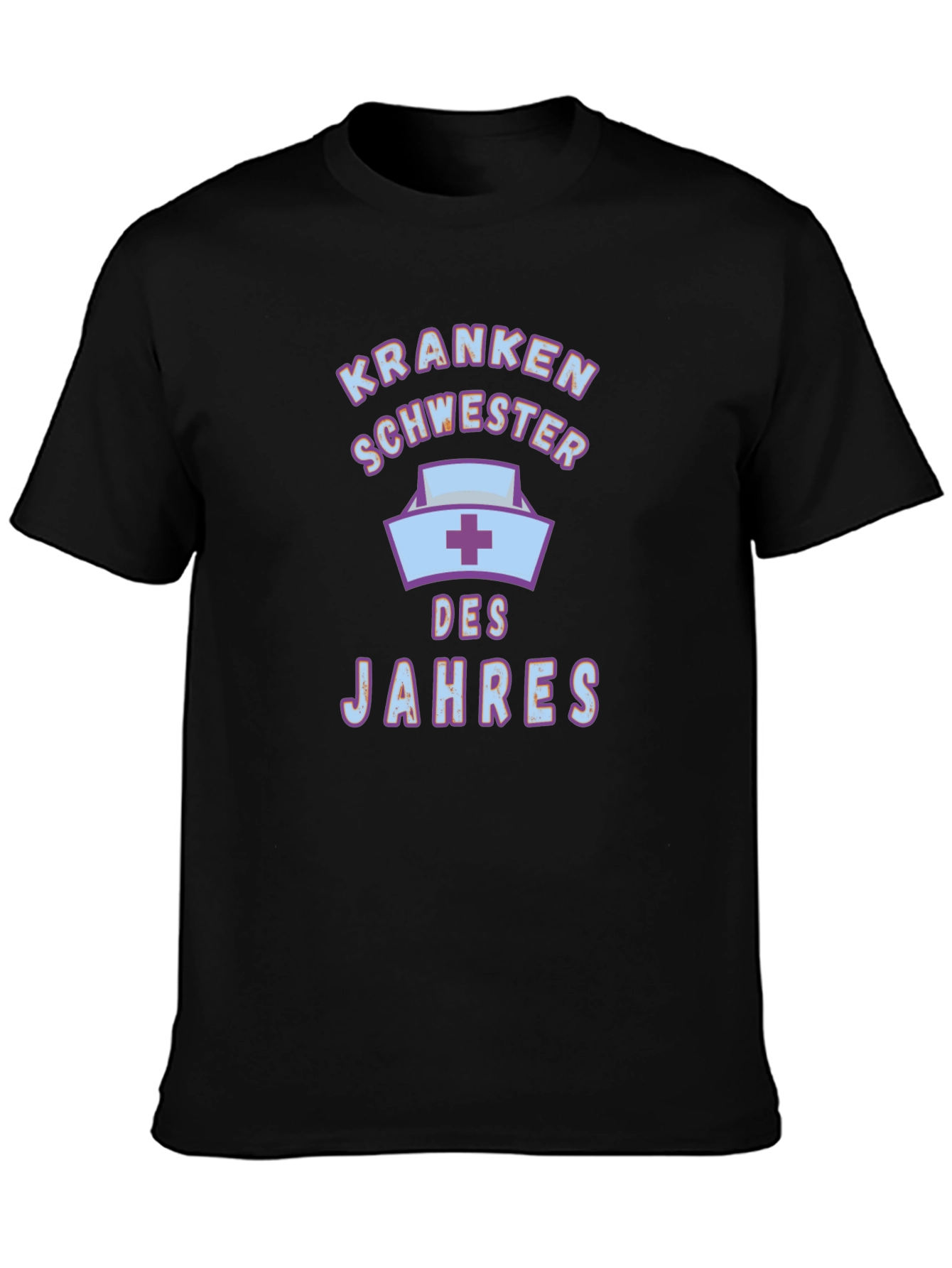 Nurse of the Year Black T-Shirt