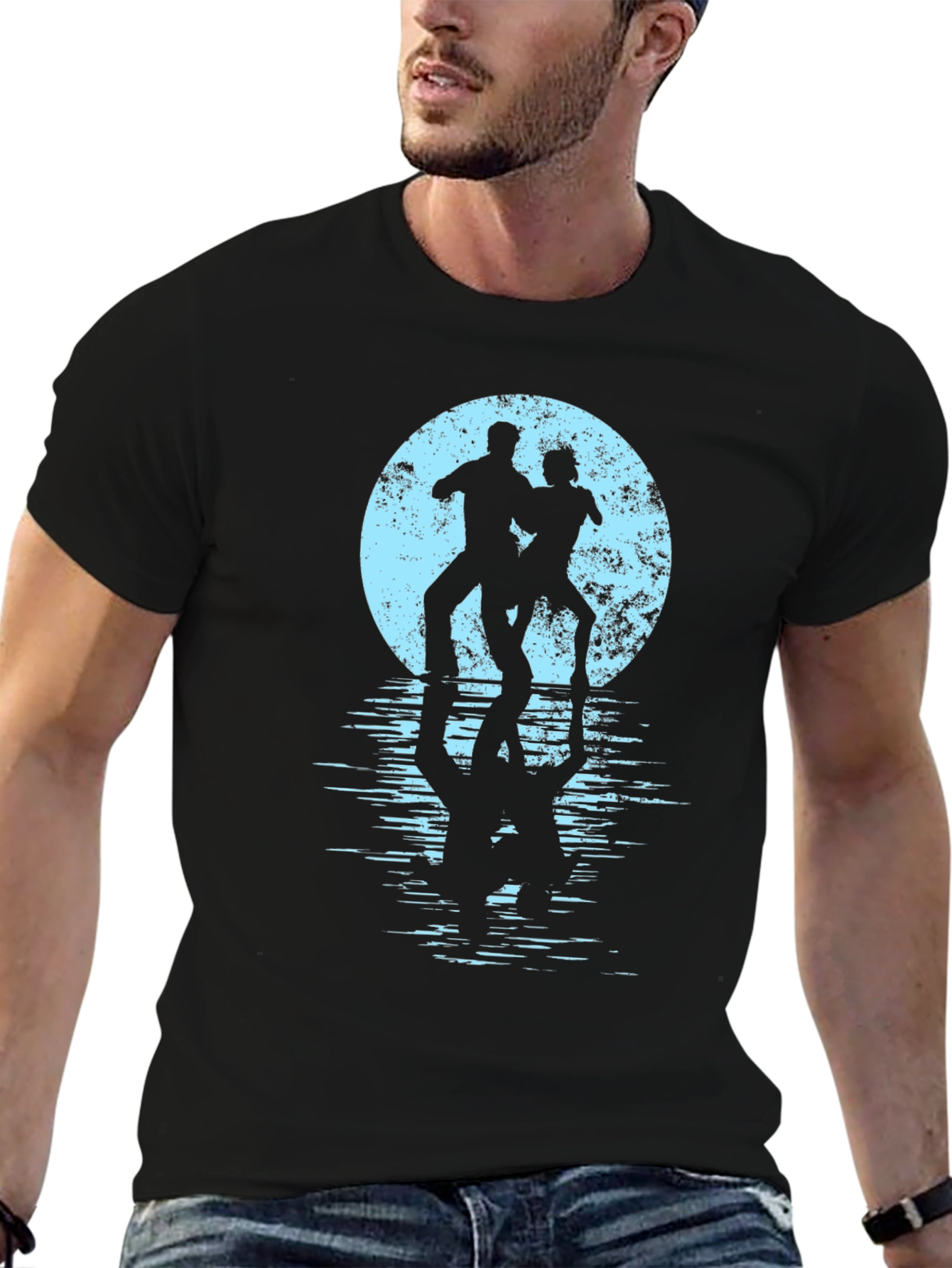 Moonlight Dancers Tee - Silhouette Dance T-Shirt