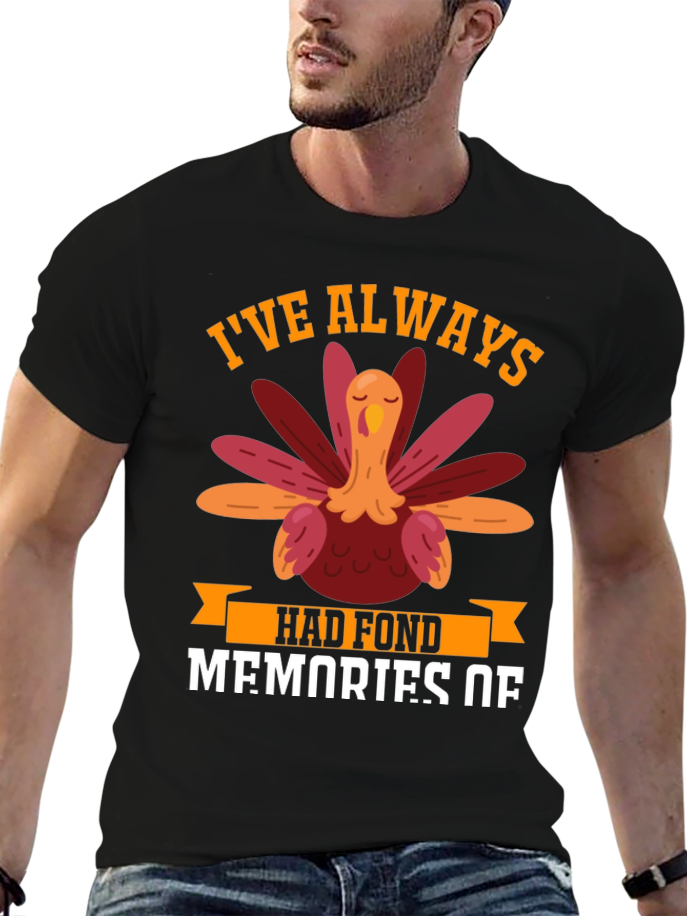 Thanksgiving Turkey T-Shirt - Fond Memories