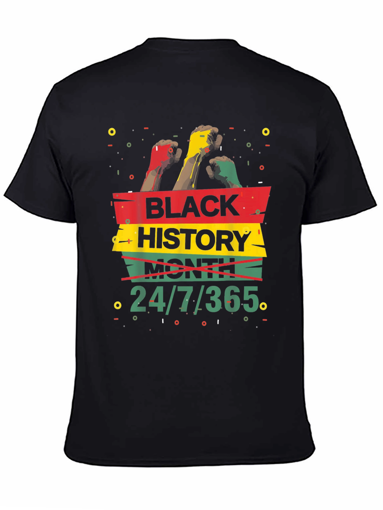 Black History All Year Round T-Shirt