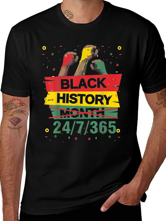 Black History All Year Round T-Shirt