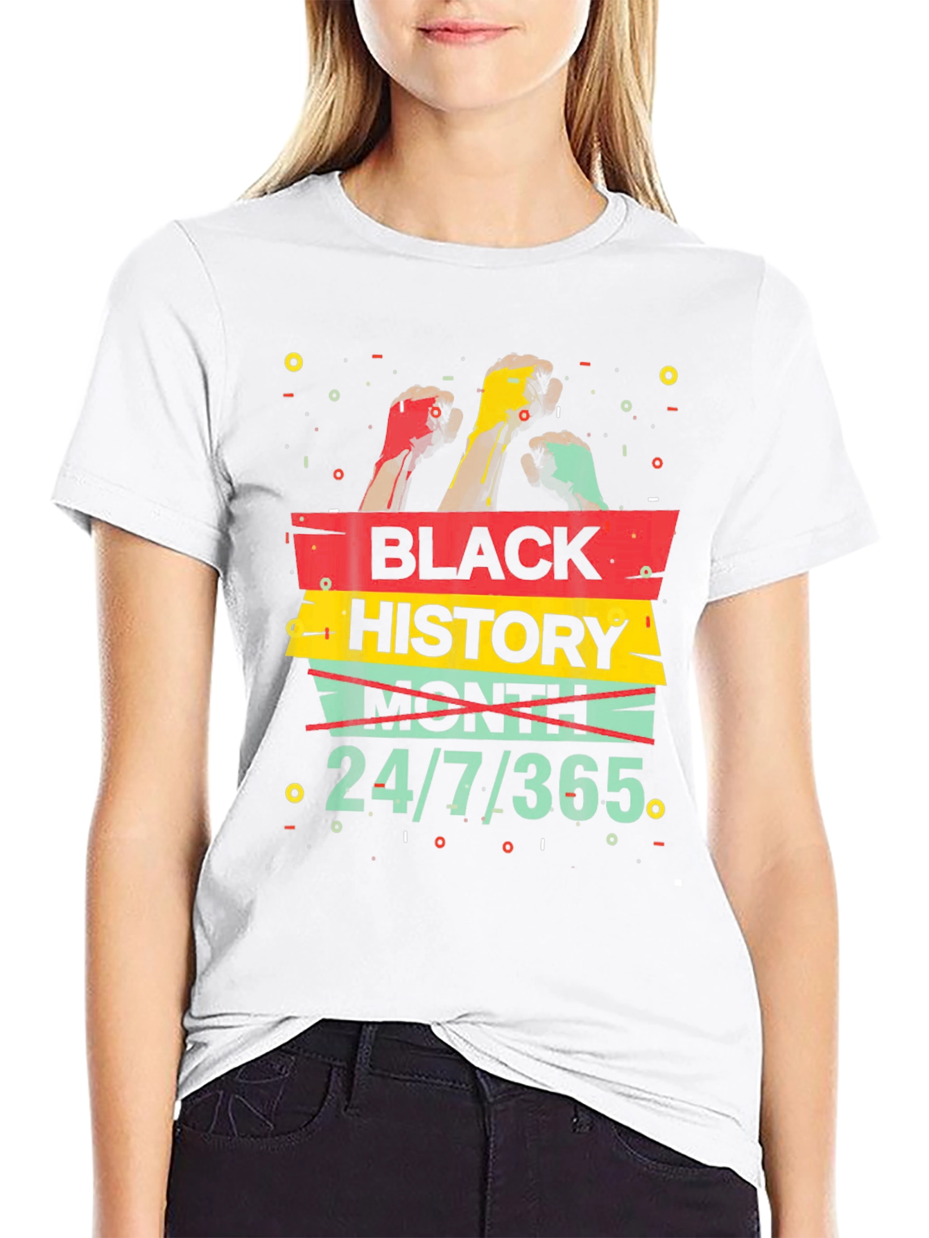 Black History All Year Round T-Shirt