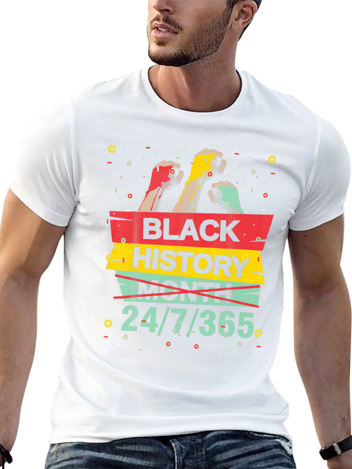 Black History All Year Round T-Shirt
