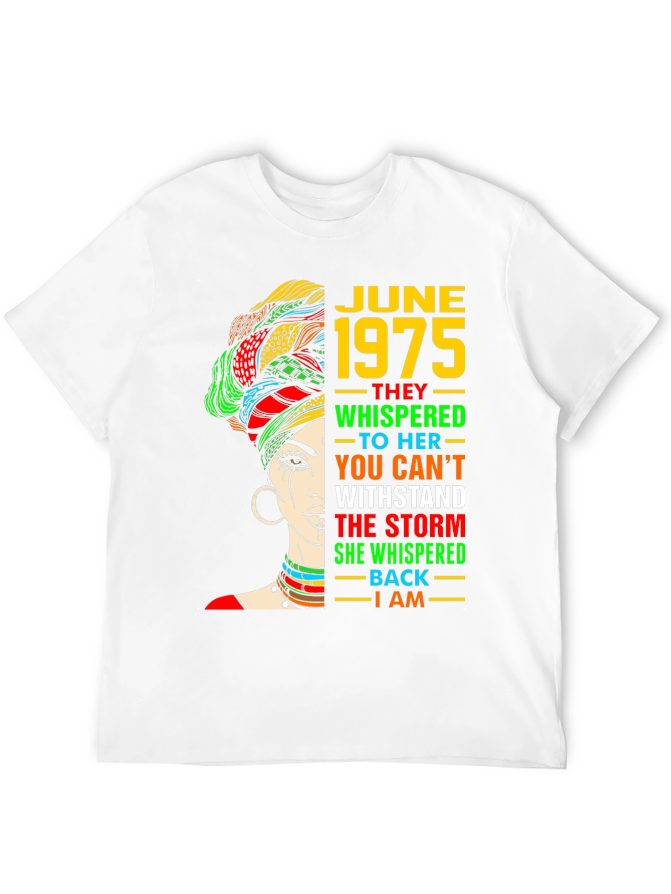 June 1975 Black Woman T-Shirt