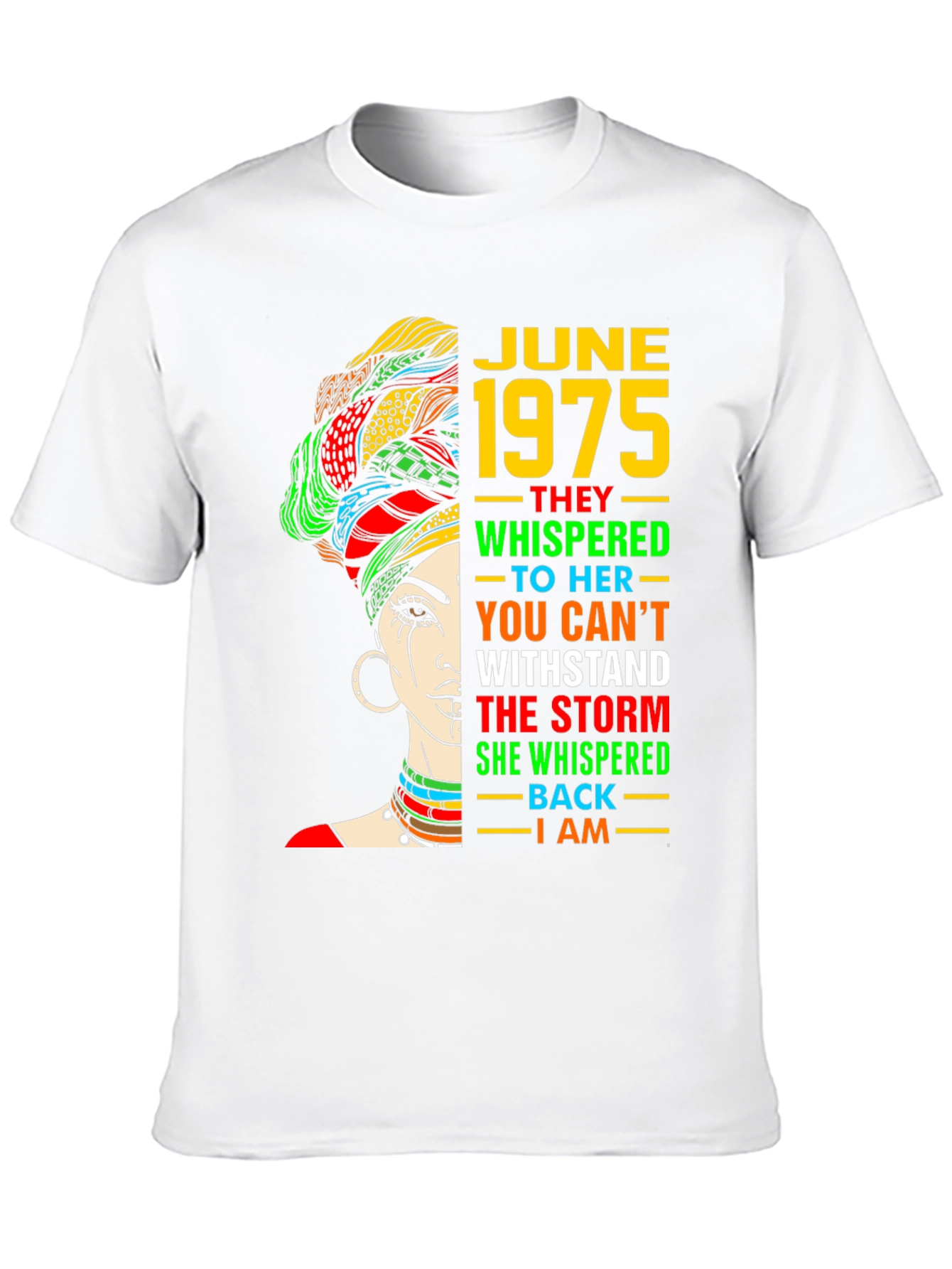 June 1975 Black Woman T-Shirt
