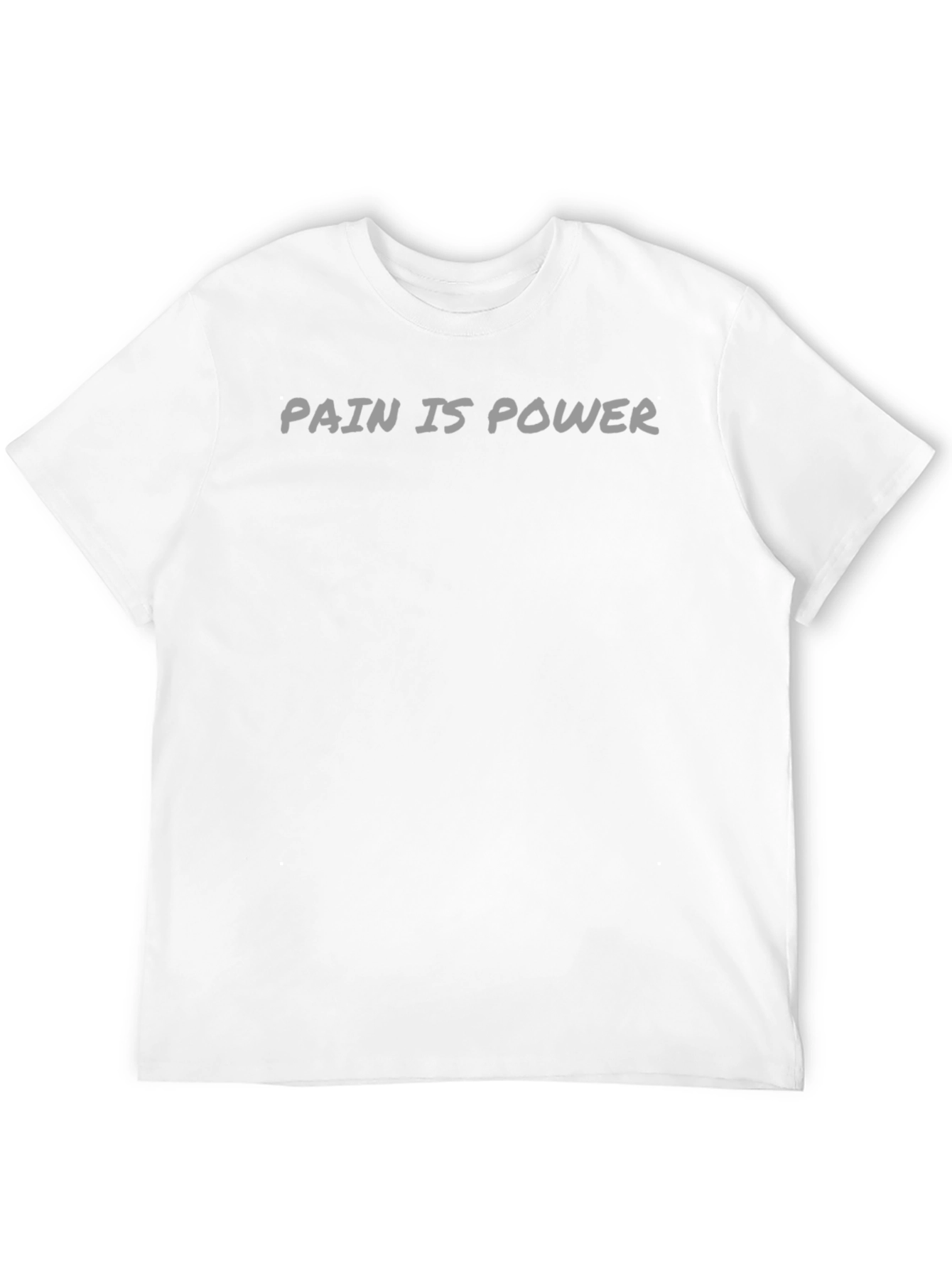 Pain is Power Graphic Tee - Black