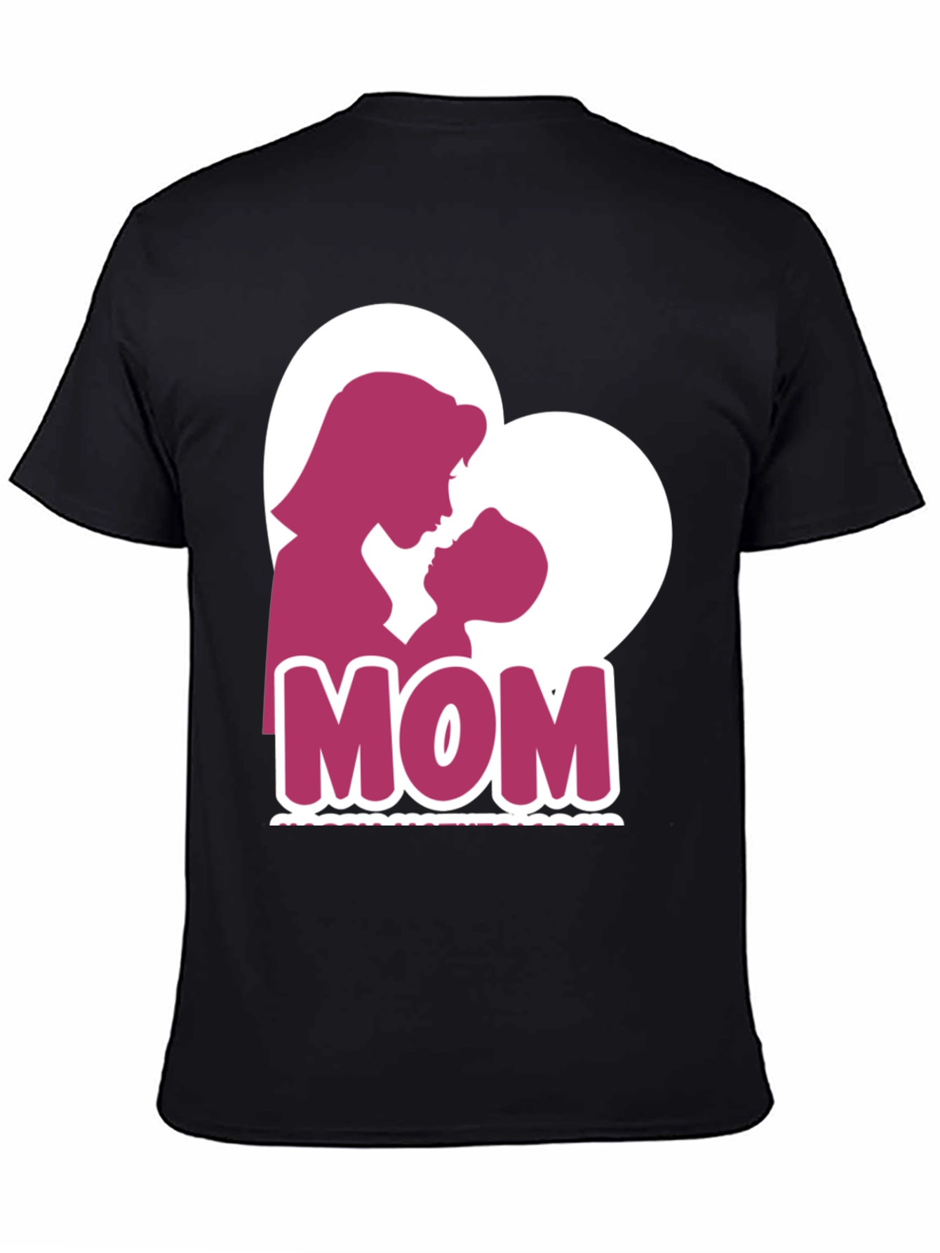 Mom Heart Silhouette T-Shirt - Mothers Day Tee