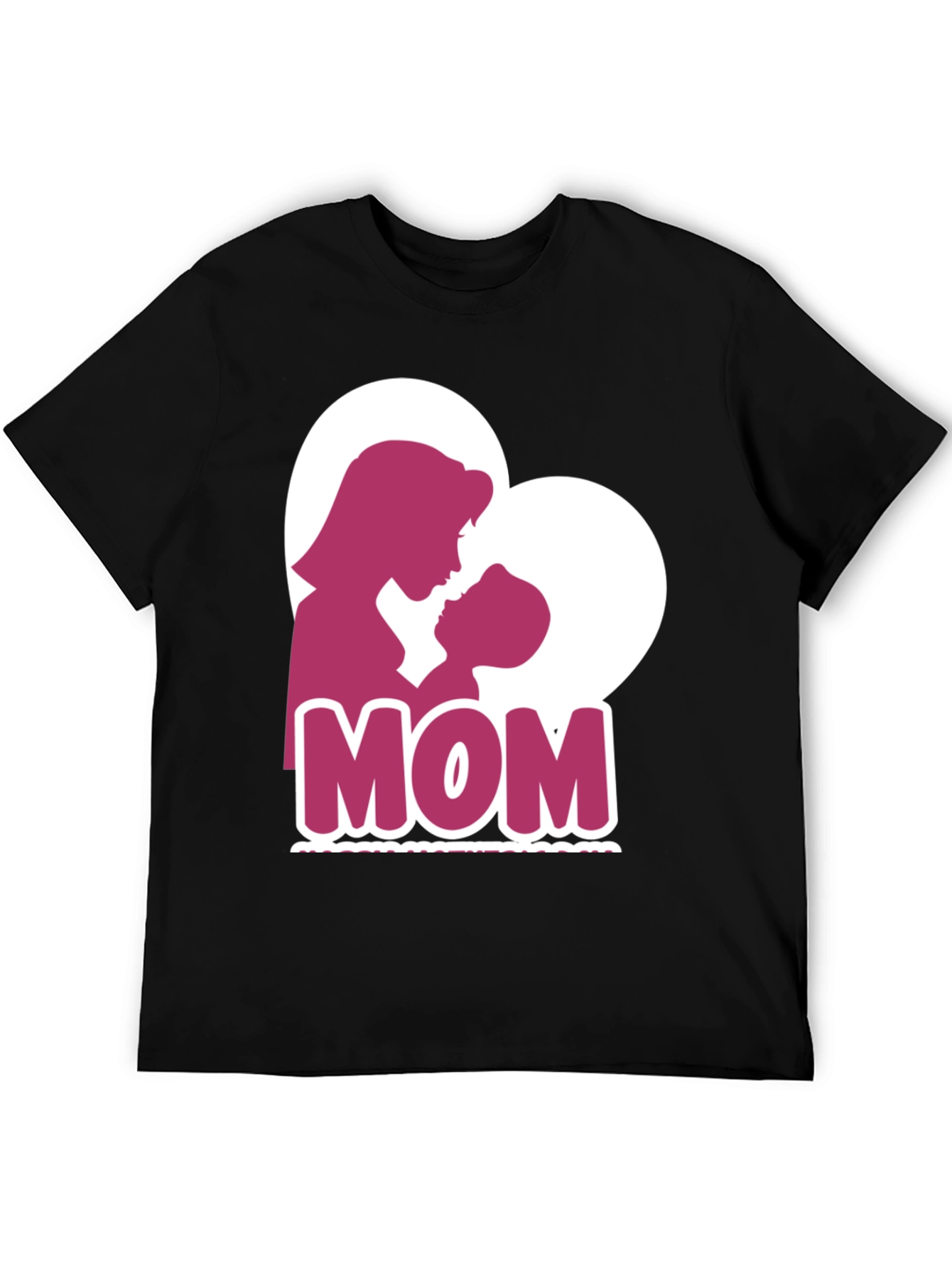 Mom Heart Silhouette T-Shirt - Mothers Day Tee