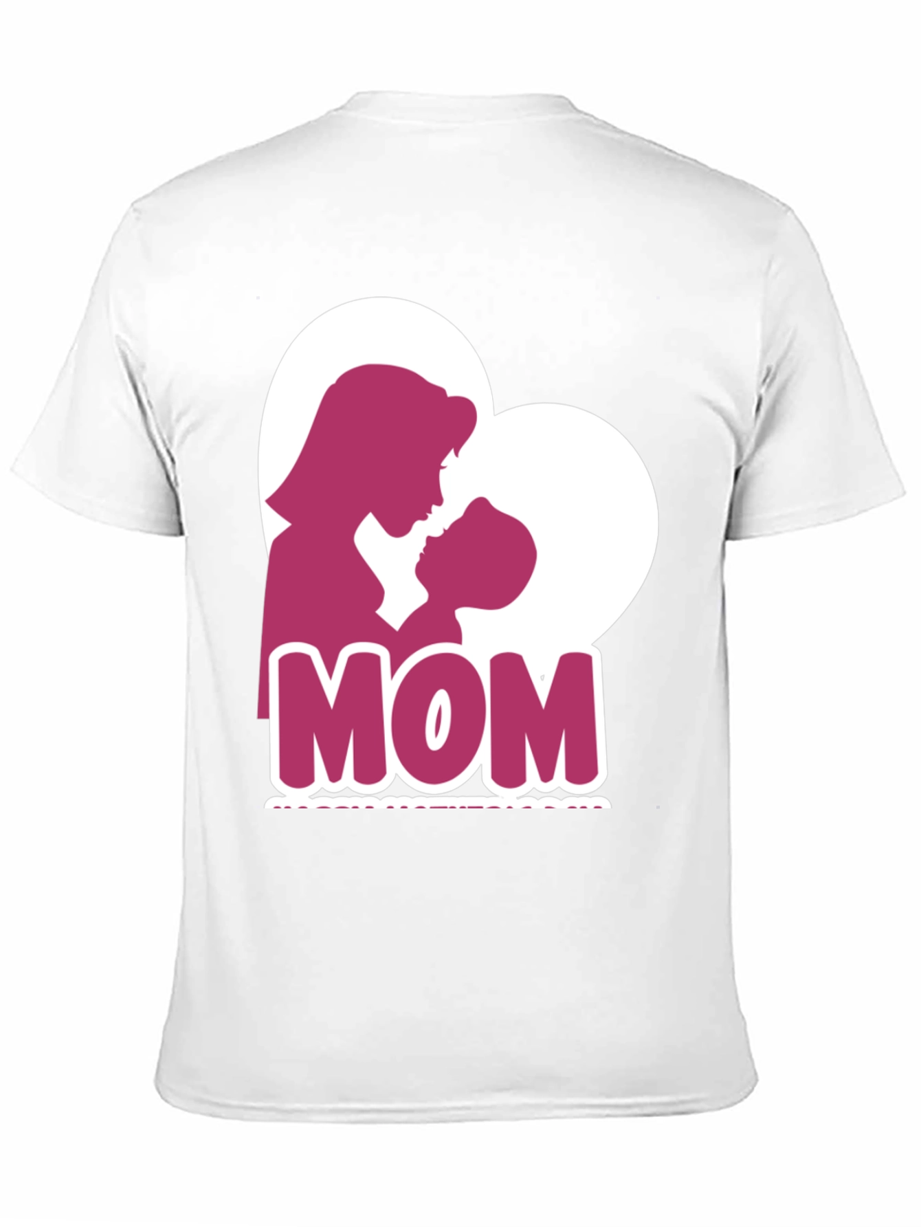 Mom Heart Silhouette T-Shirt - Mothers Day Tee