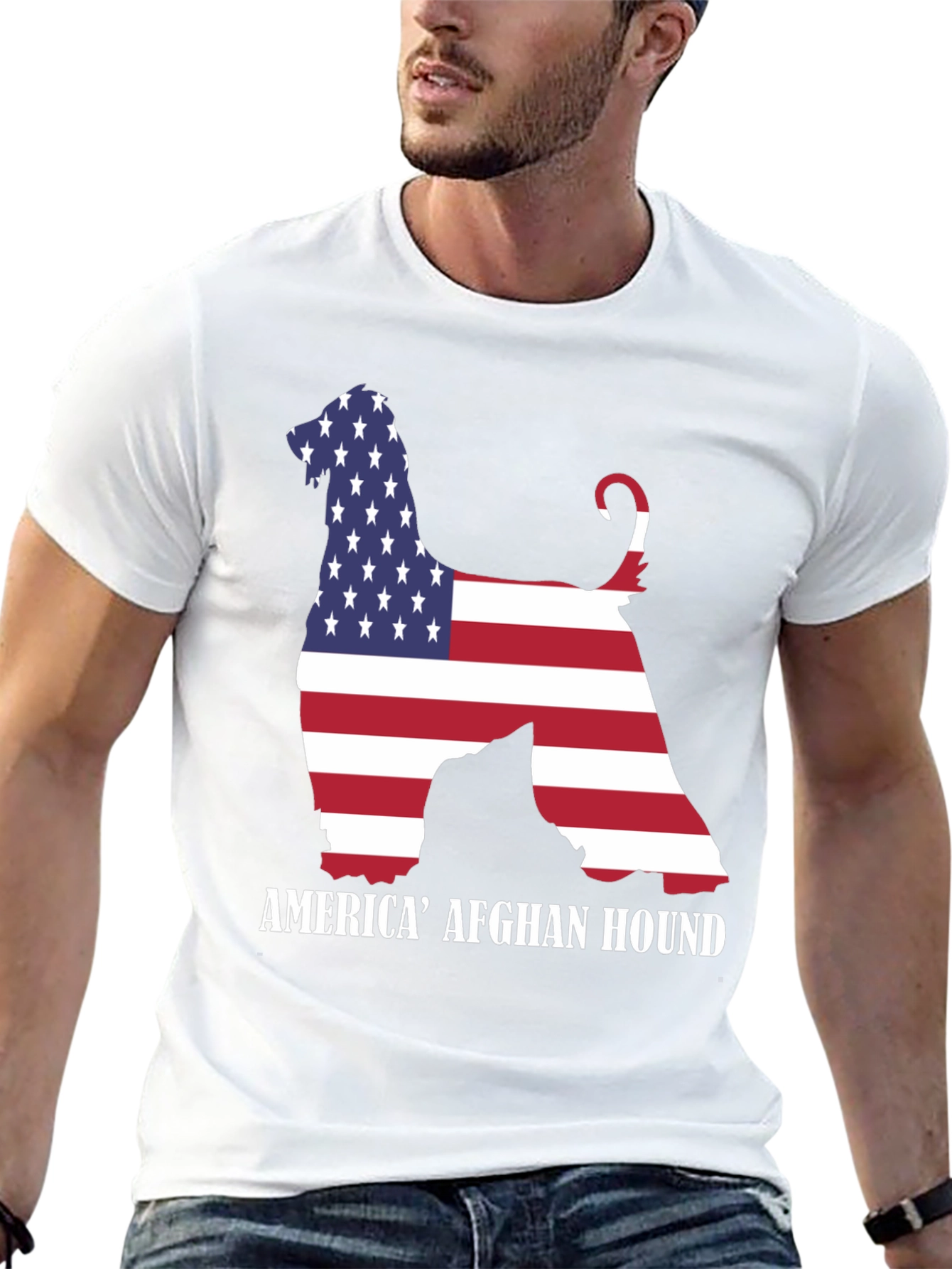 American Afghan Hound T-Shirt