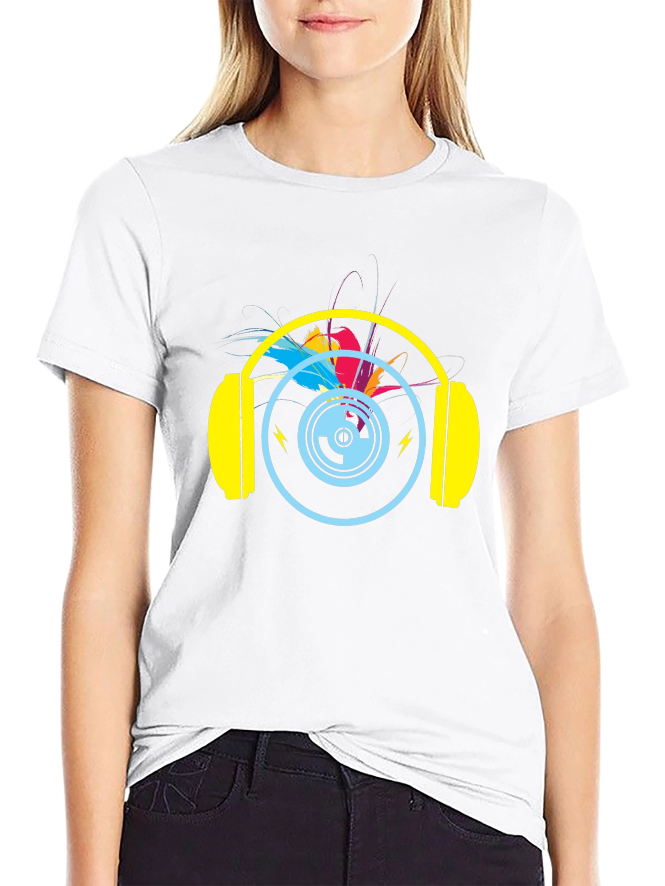 Groovy Sounds Black T-Shirt