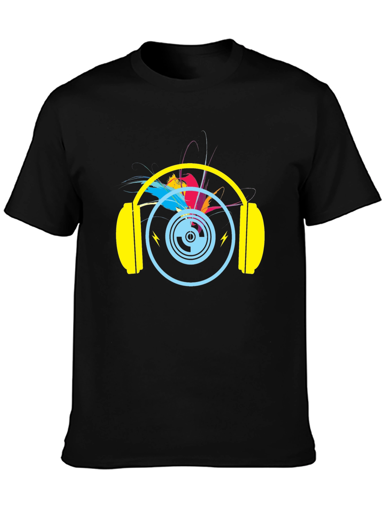 Groovy Sounds Black T-Shirt