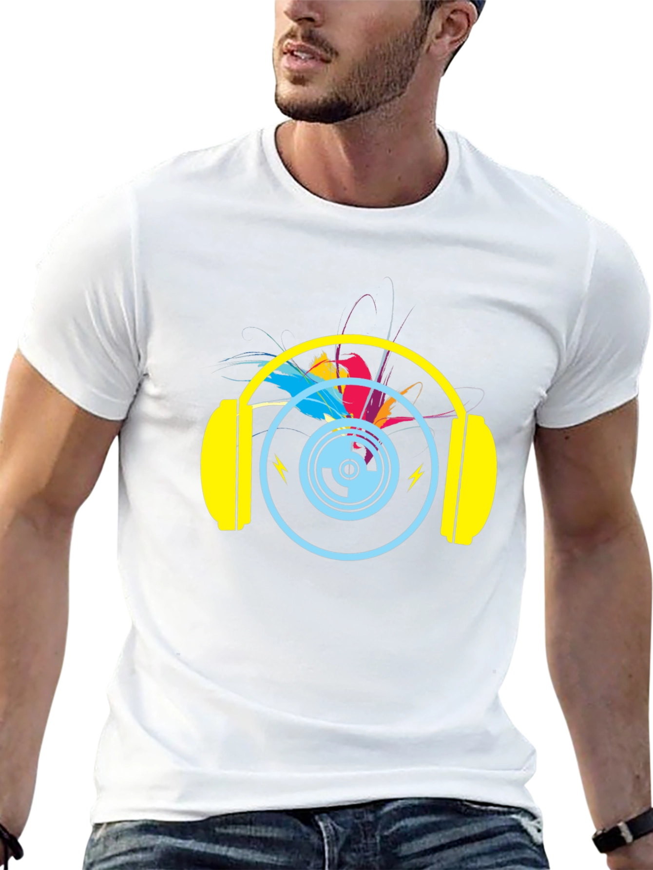 Groovy Sounds Black T-Shirt