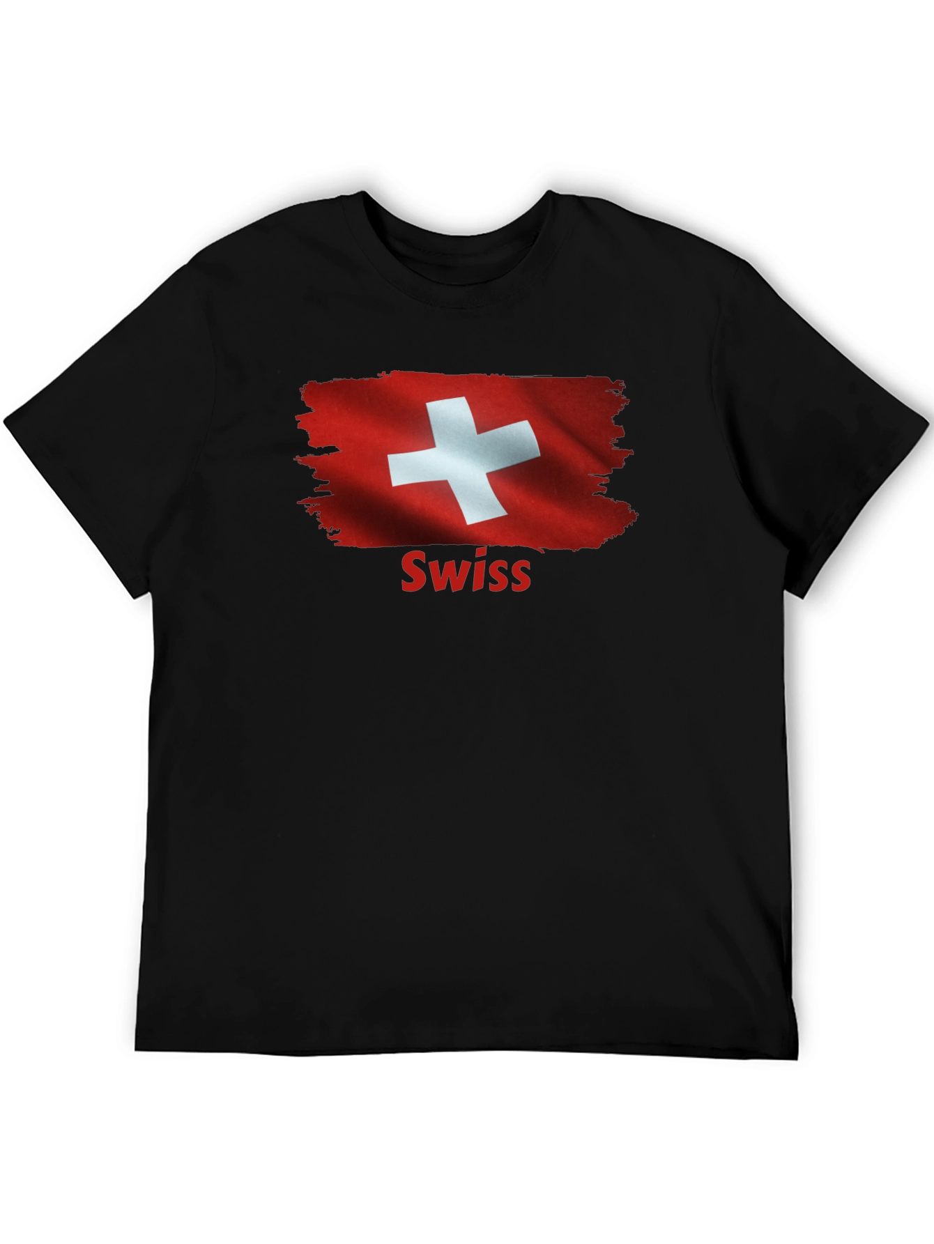 Swiss Flag Graphic T-Shirt