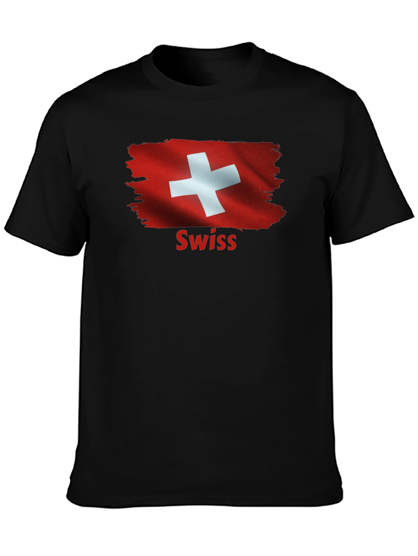 Swiss Flag Graphic T-Shirt