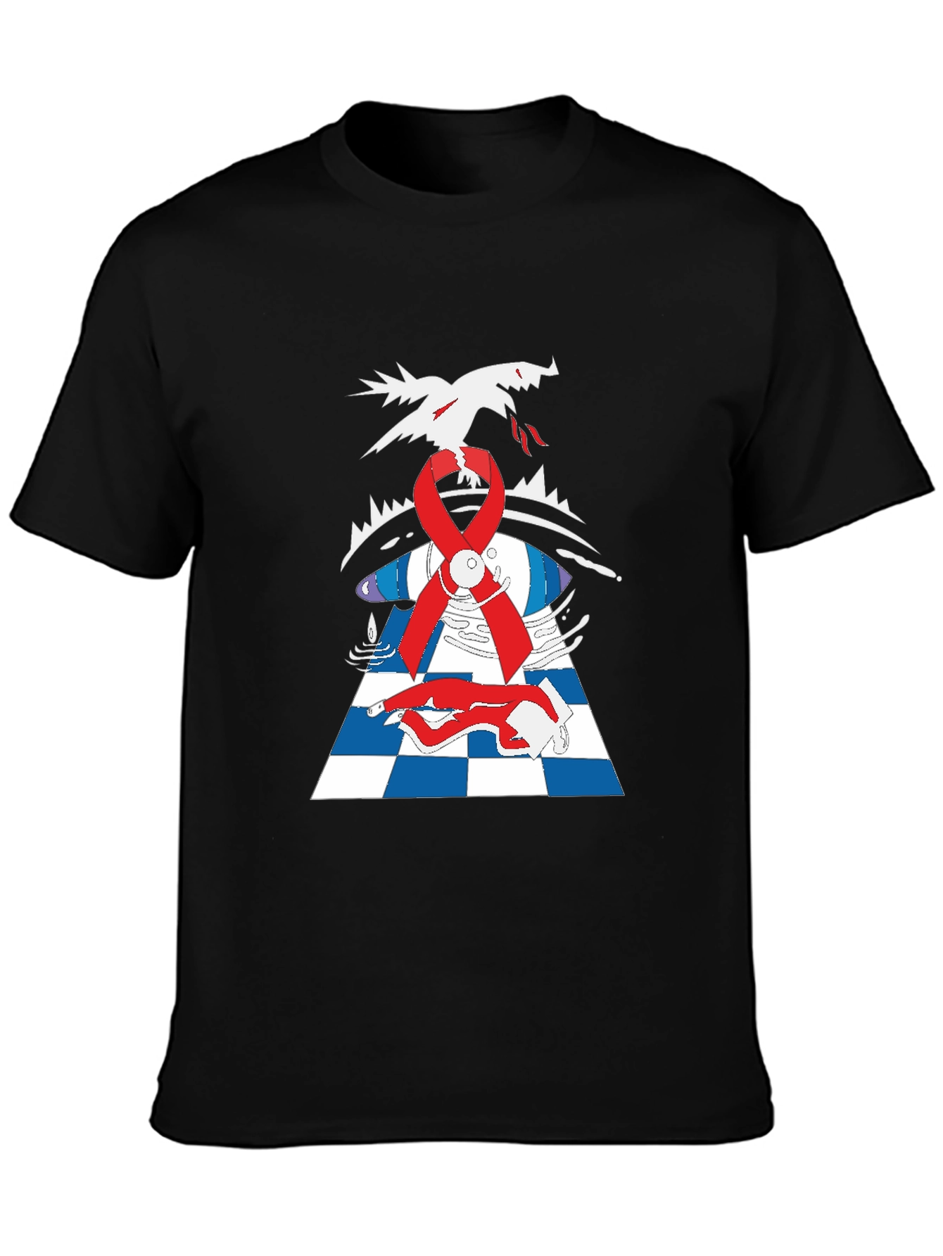 Unique Graphic Print T-Shirt