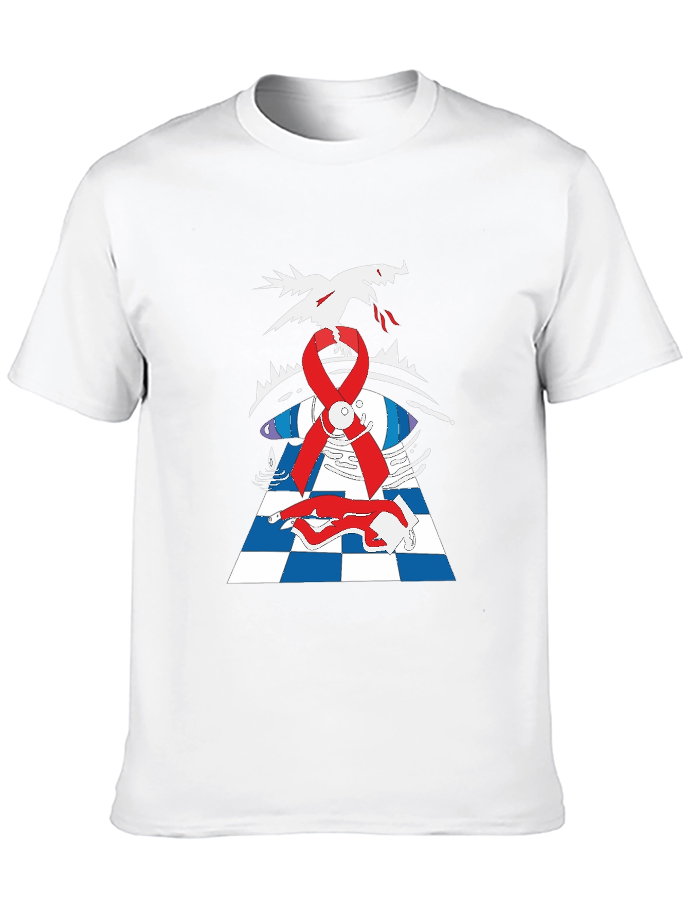 Unique Graphic Print T-Shirt