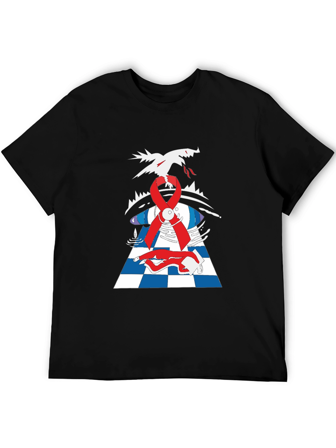 Unique Graphic Print T-Shirt