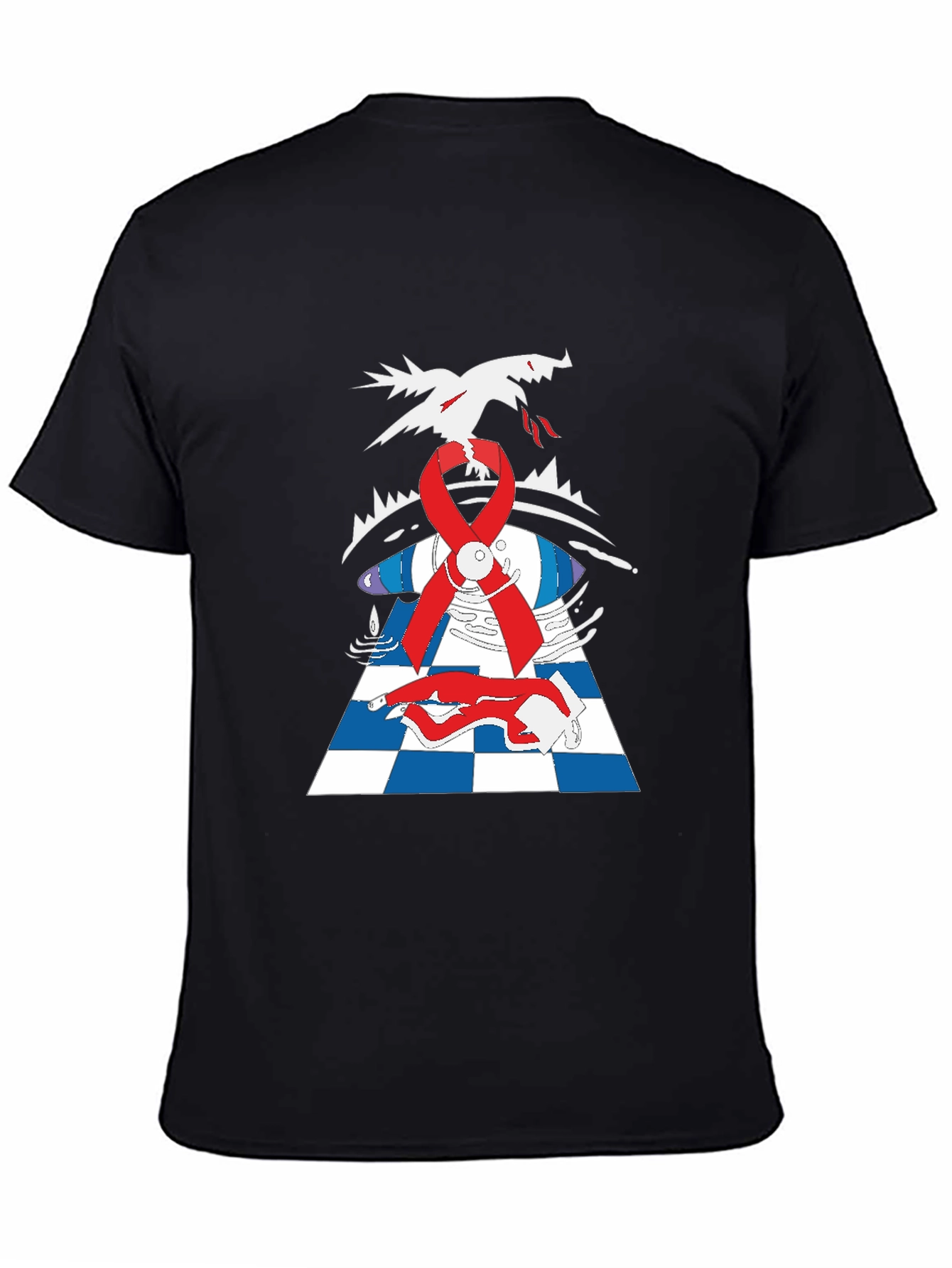 Unique Graphic Print T-Shirt