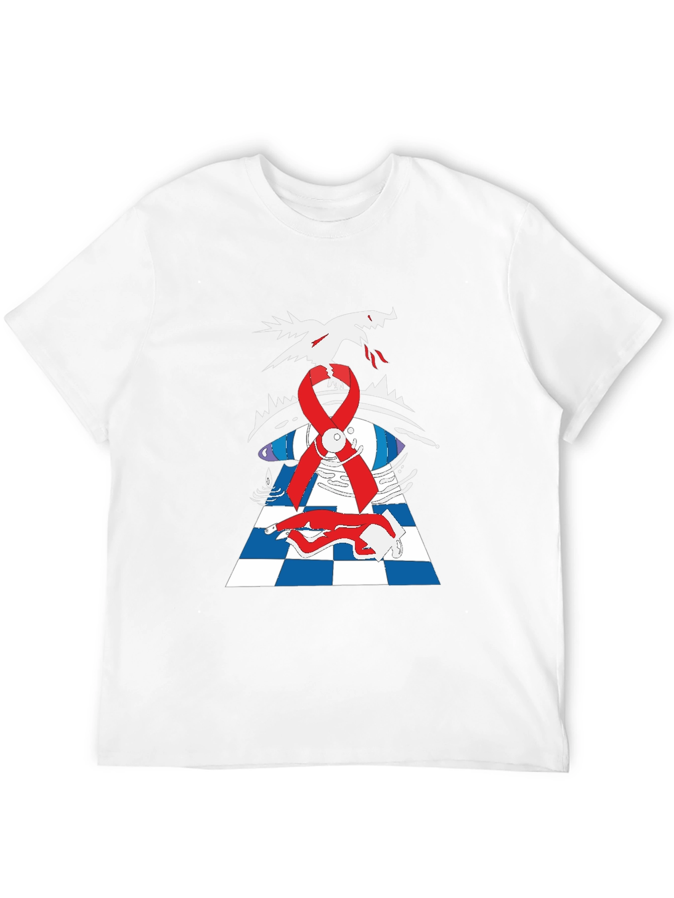 Unique Graphic Print T-Shirt