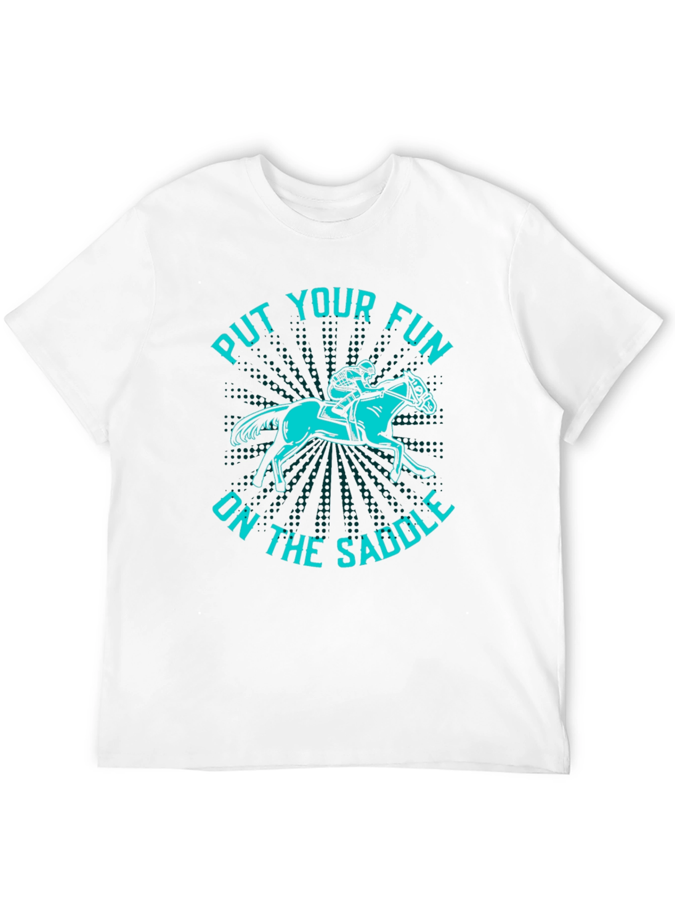 Fun on the Saddle Graphic T-Shirt