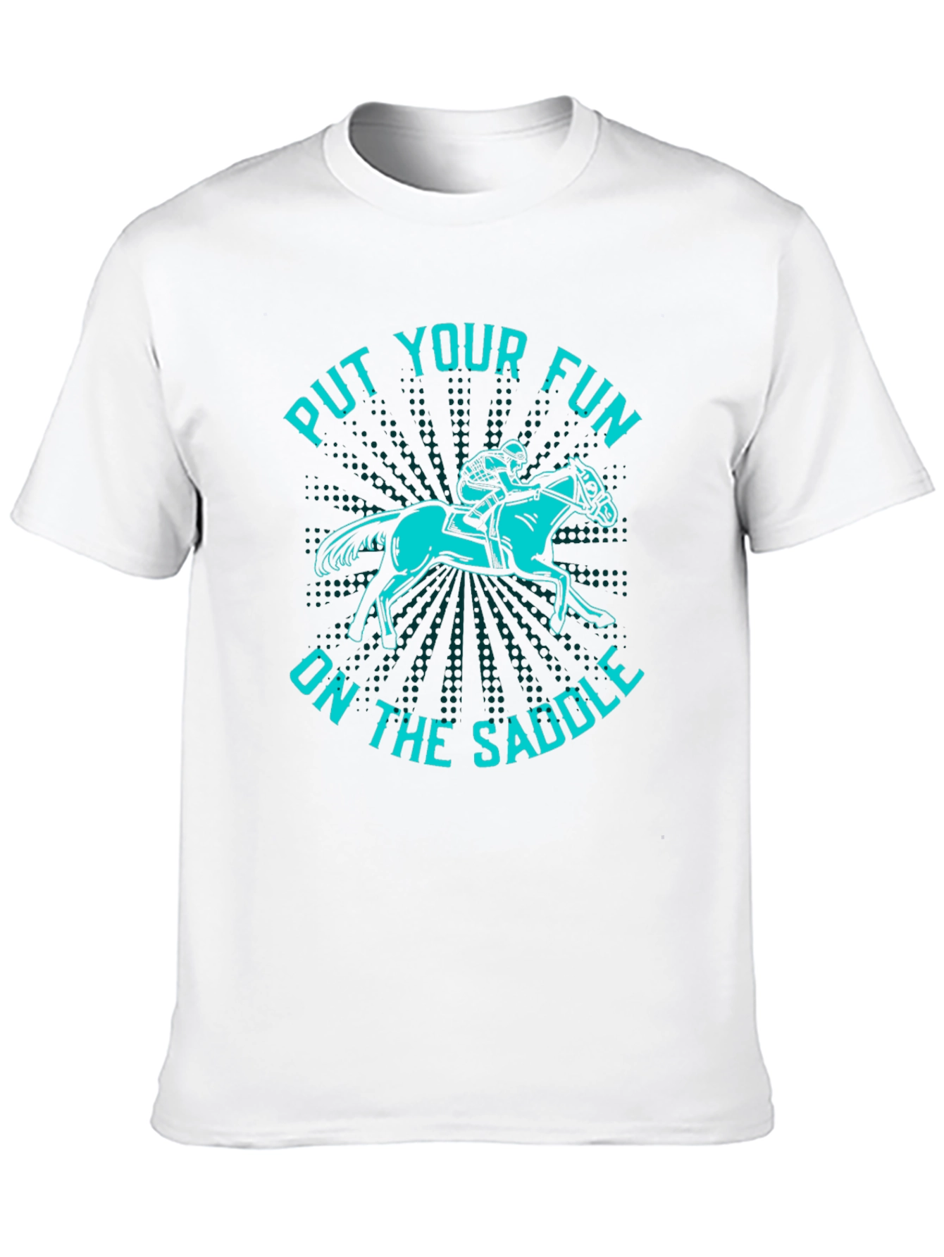 Fun on the Saddle Graphic T-Shirt