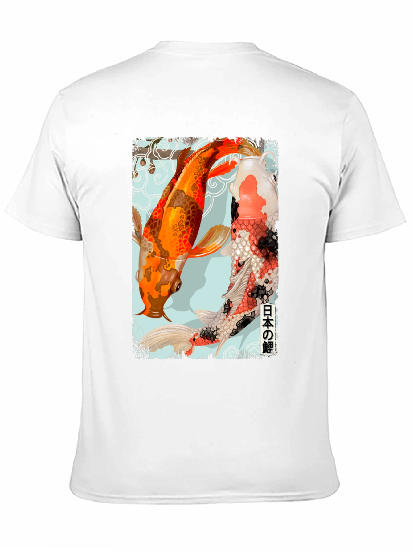 Koi Fish Graphic Tee - Japanese Art Inspired T-Shirt