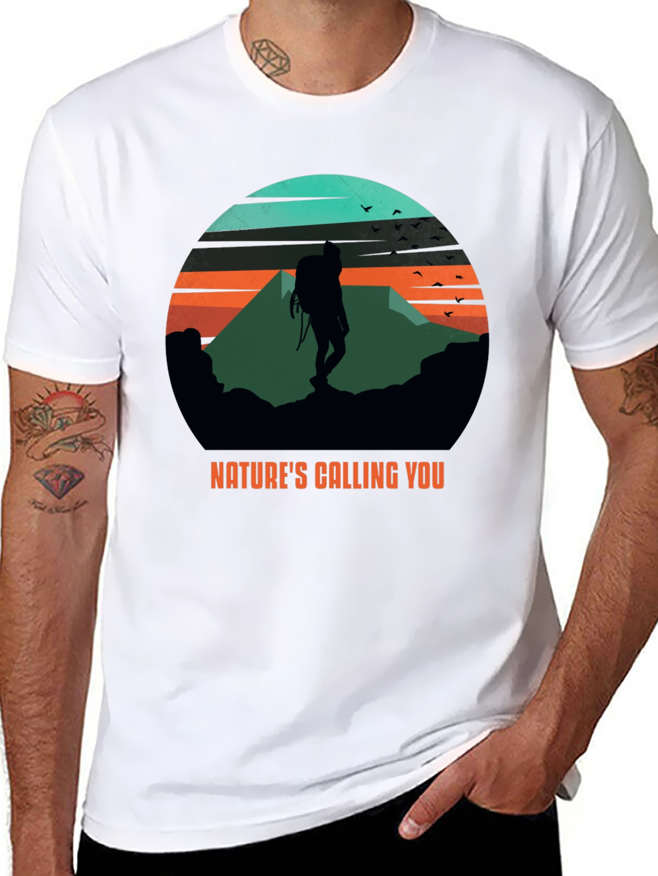 Natures Calling Tee - Hiking Adventure T-Shirt