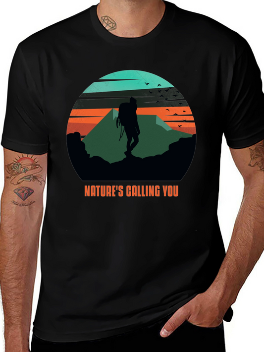 Natures Calling Tee - Hiking Adventure T-Shirt