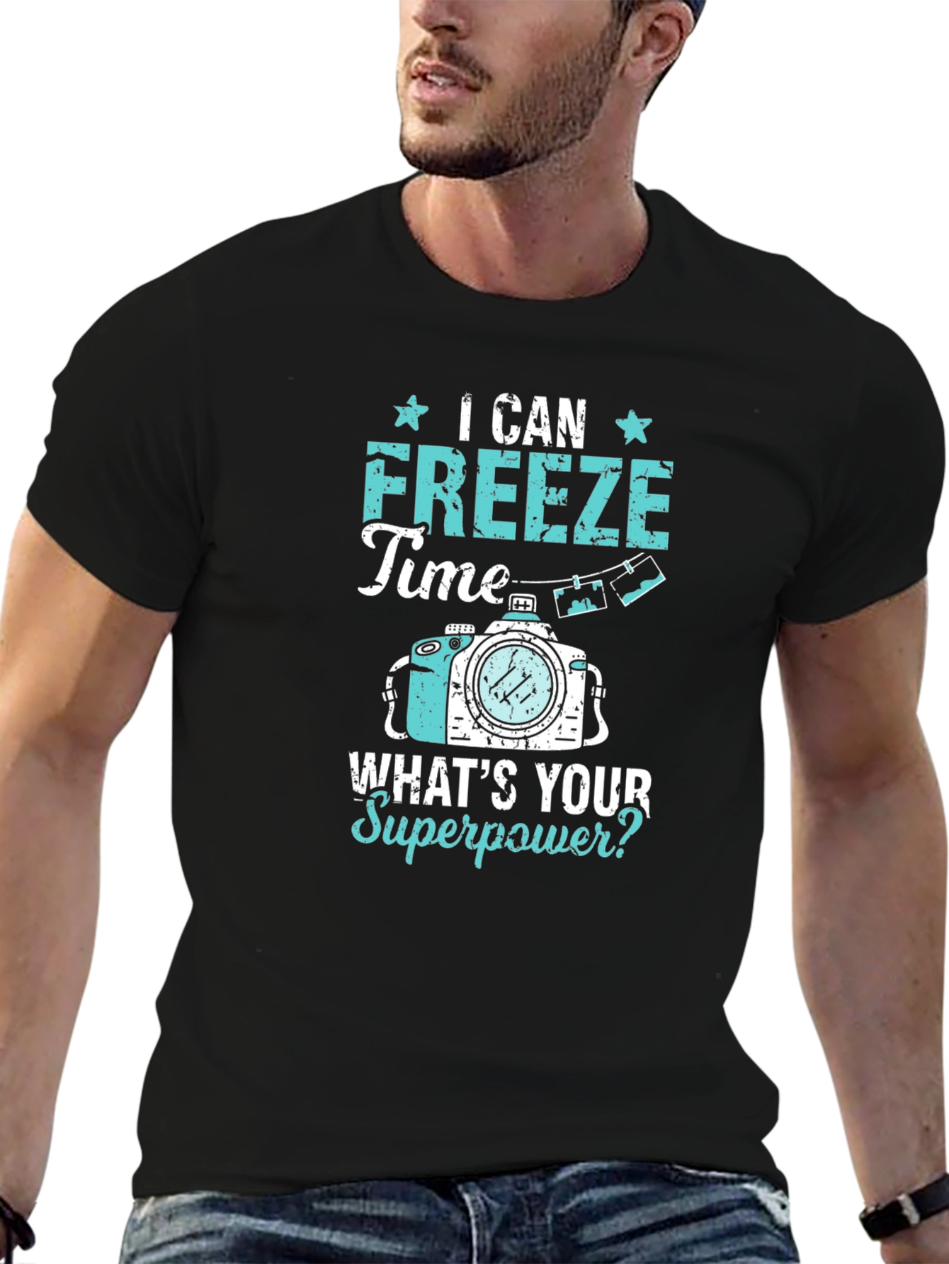 I Can Freeze Time Photography T-Shirt
