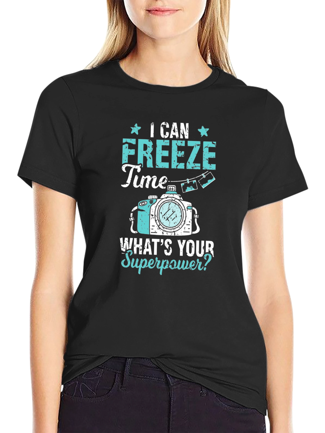 I Can Freeze Time Photography T-Shirt
