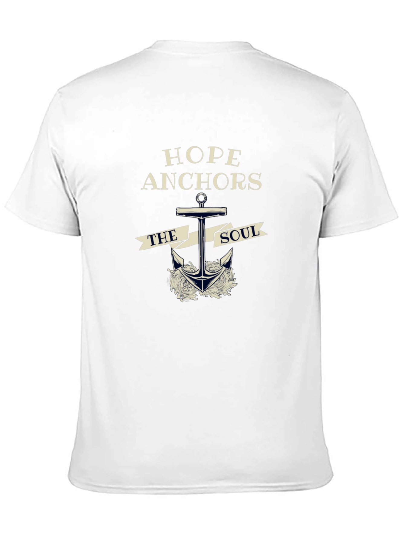 Hope Anchors The Soul Graphic T-Shirt