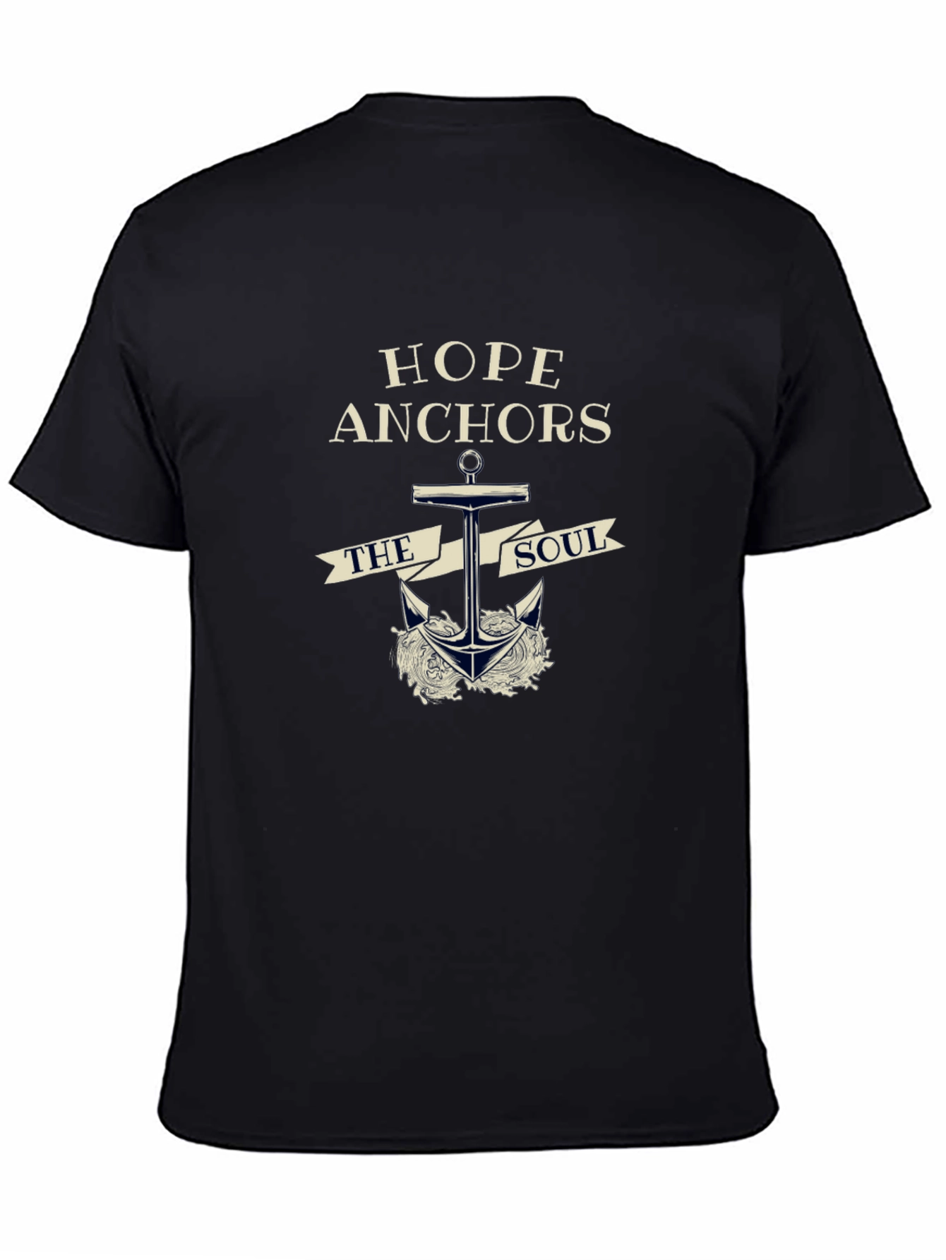 Hope Anchors The Soul Graphic T-Shirt
