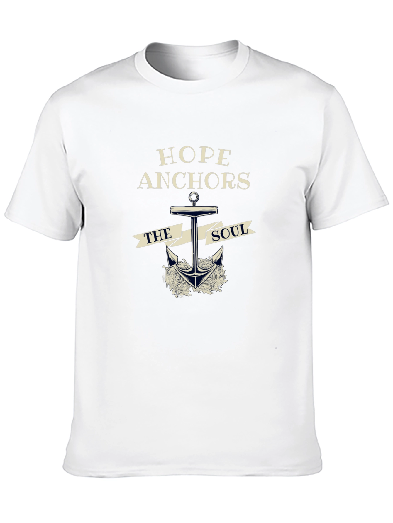 Hope Anchors The Soul Graphic T-Shirt