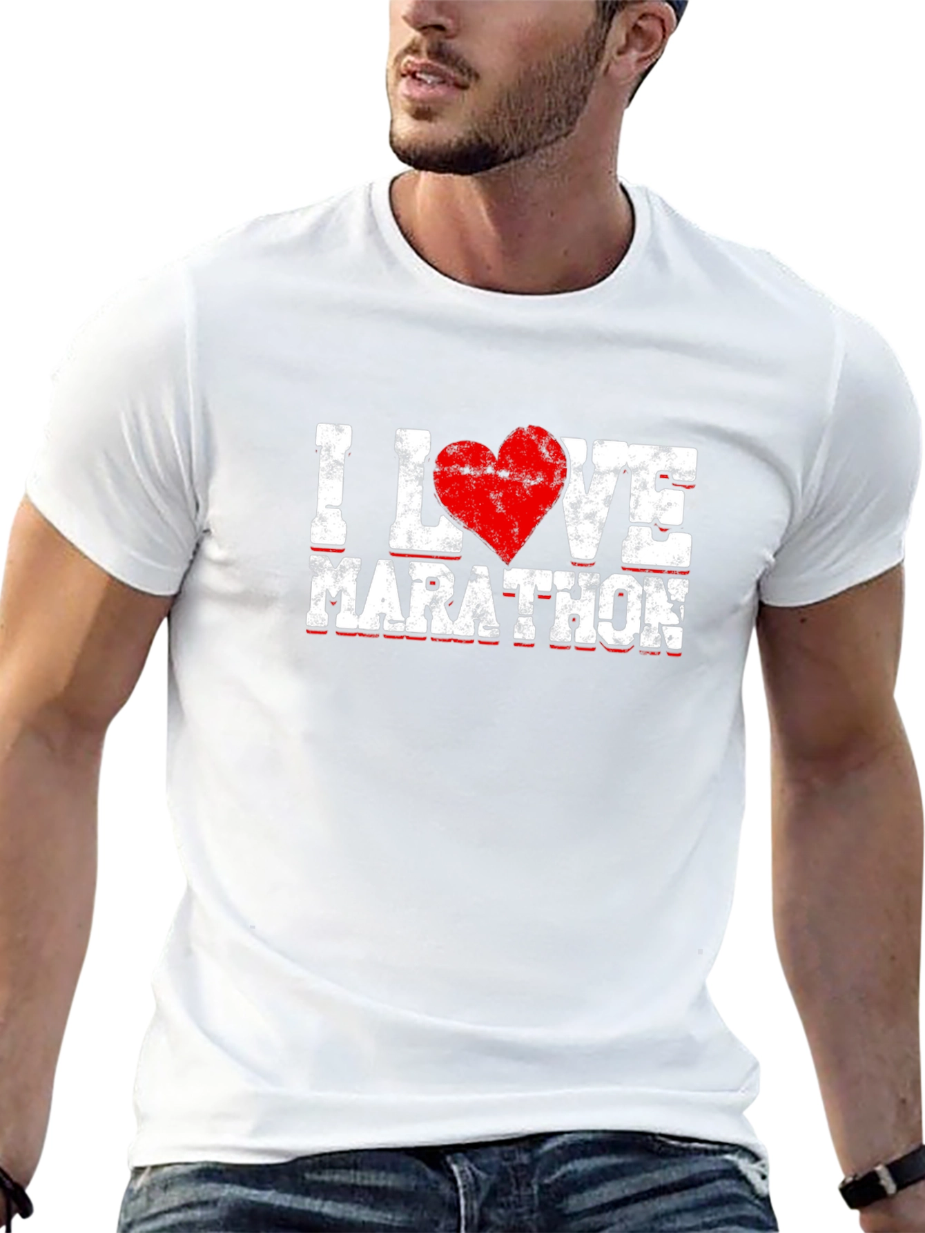 I Love Marathon T-Shirt