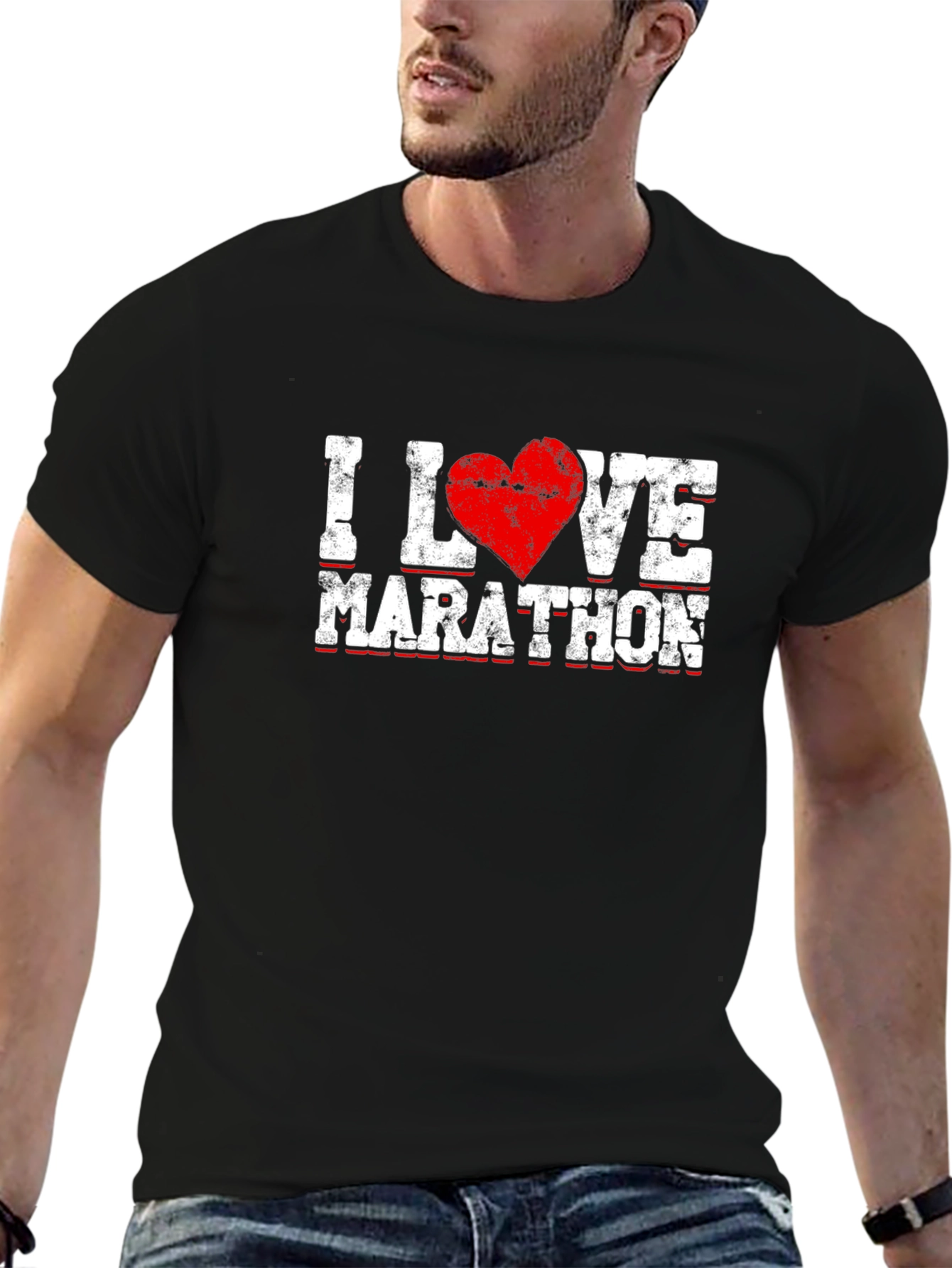 I Love Marathon T-Shirt