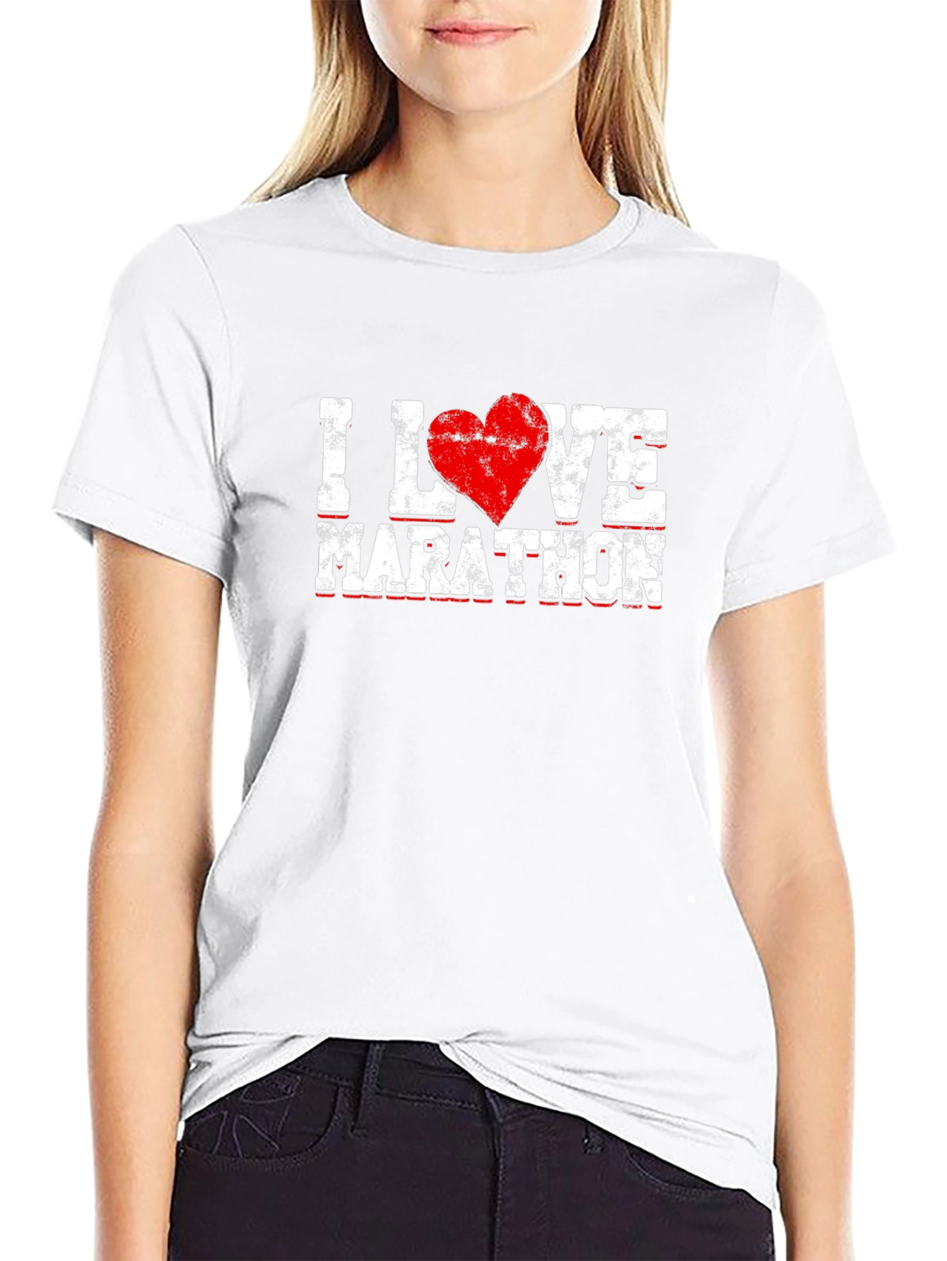 I Love Marathon T-Shirt