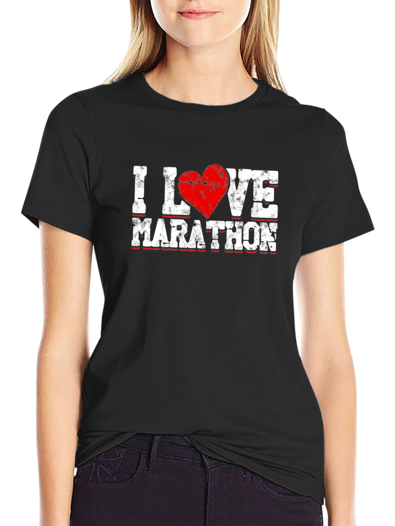 I Love Marathon T-Shirt
