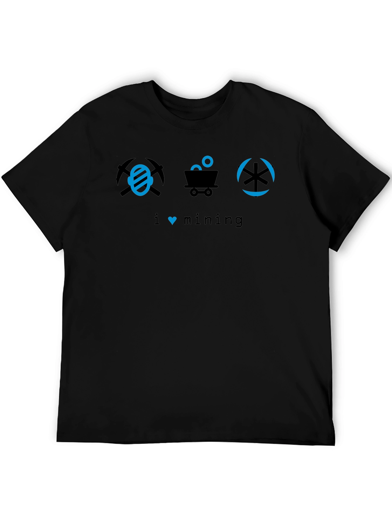 I Love Mining T-Shirt - Cryptocurrency Enthusiast Tee