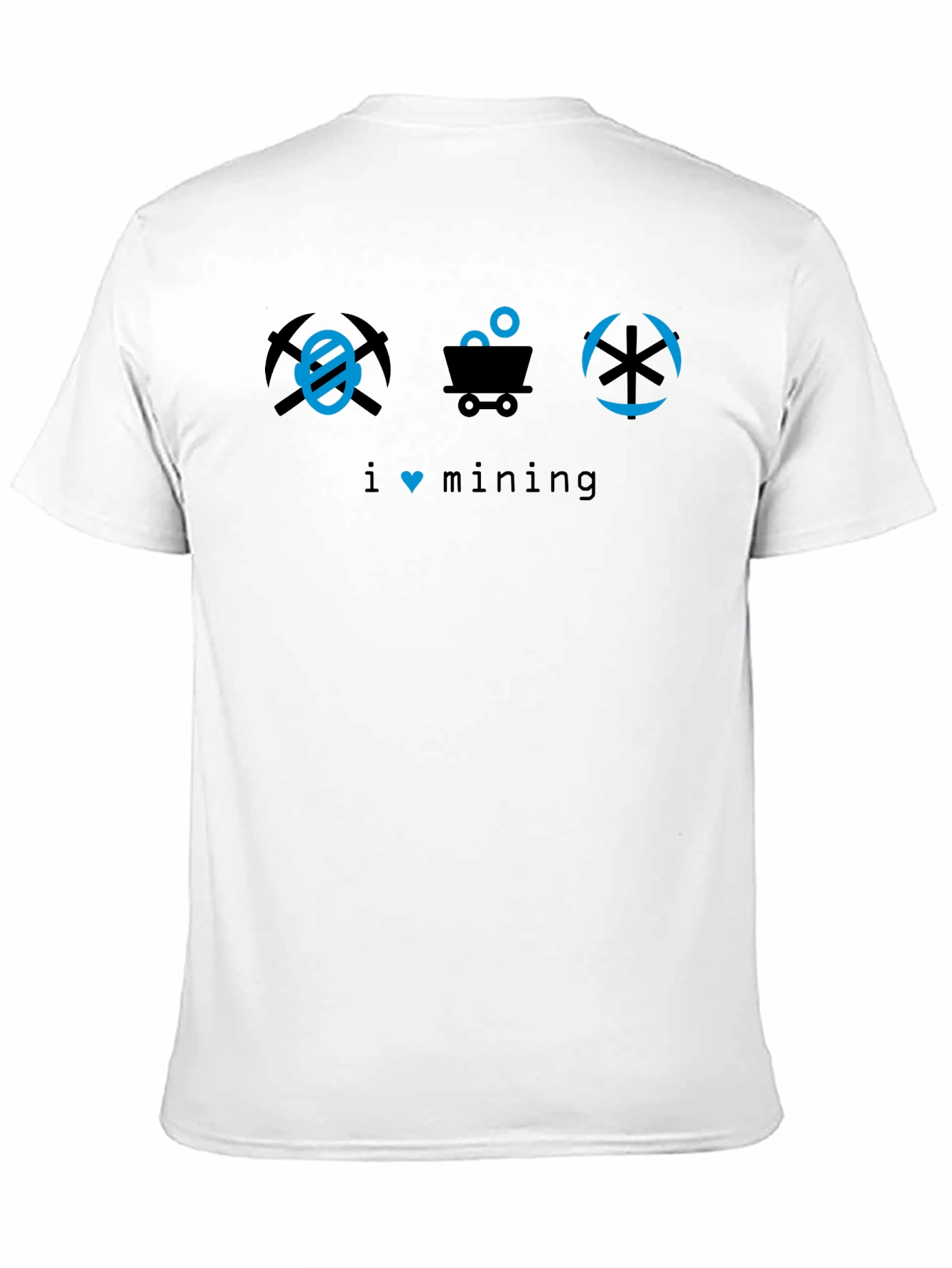I Love Mining T-Shirt - Cryptocurrency Enthusiast Tee
