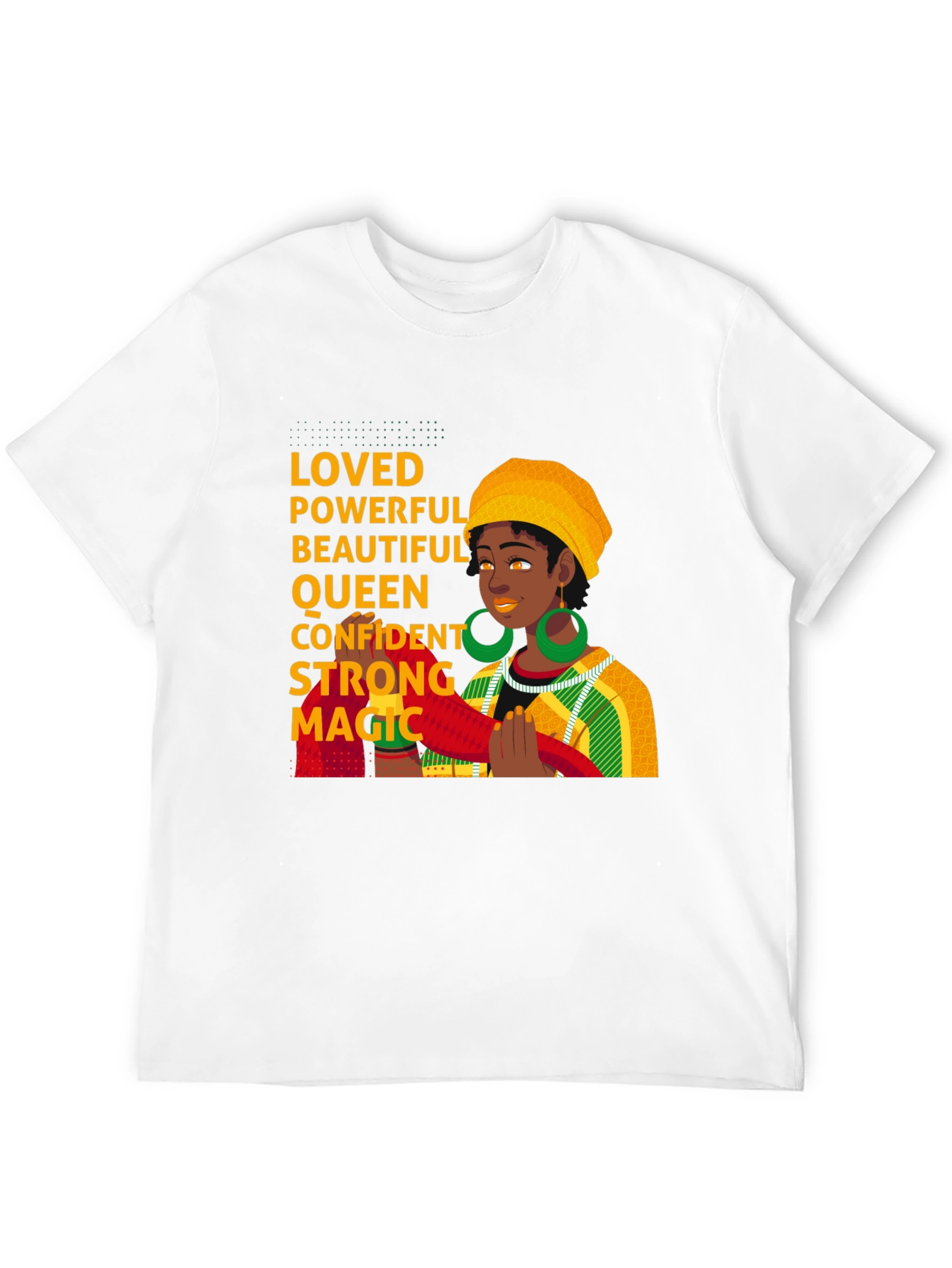 Empowered Woman Graphic Tee - Black
