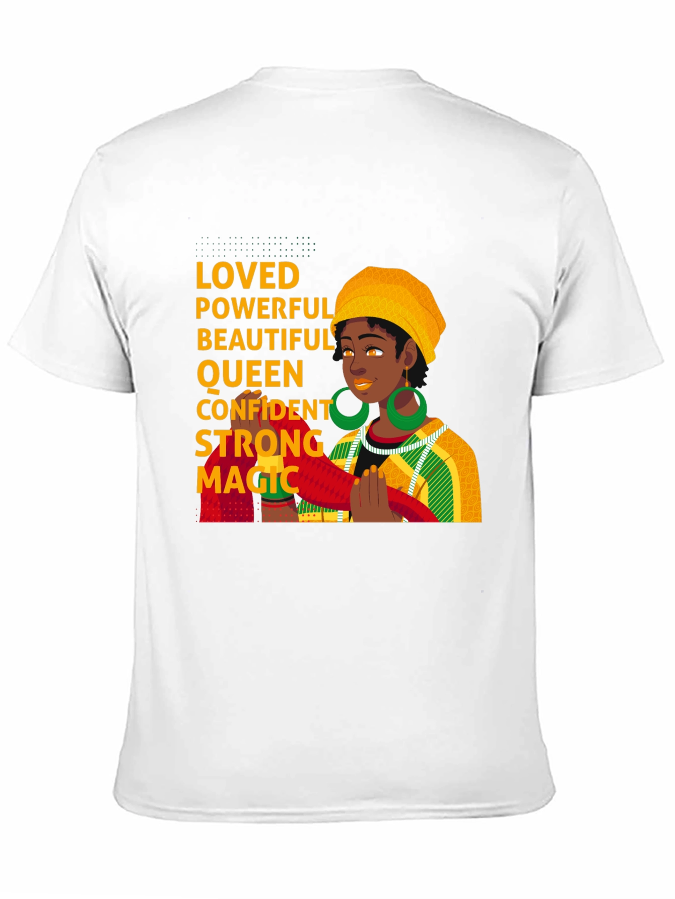 Empowered Woman Graphic Tee - Black