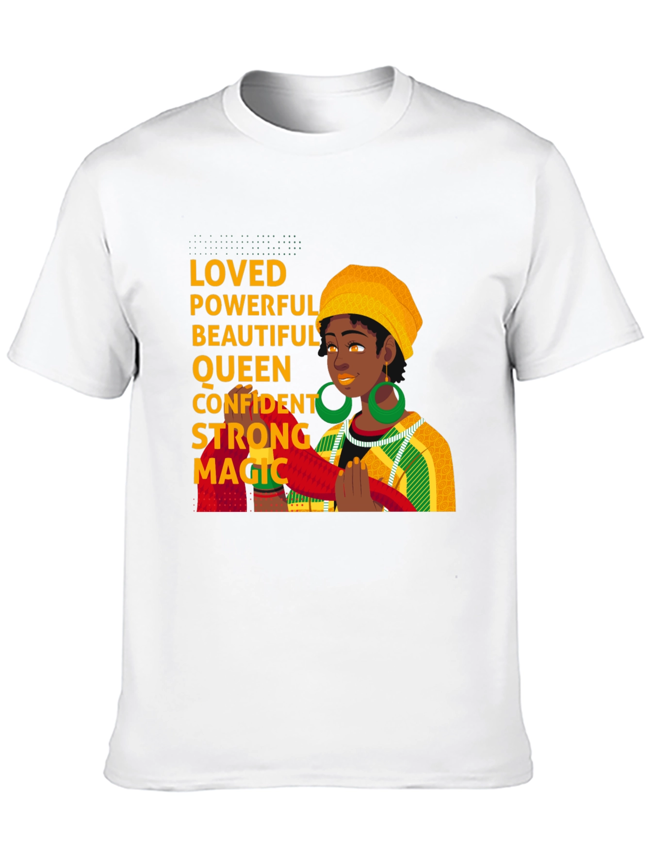 Empowered Woman Graphic Tee - Black